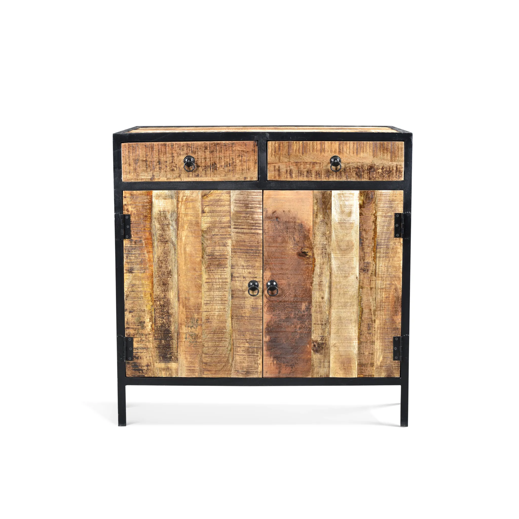 Industrial Wood & Metal Sideboard