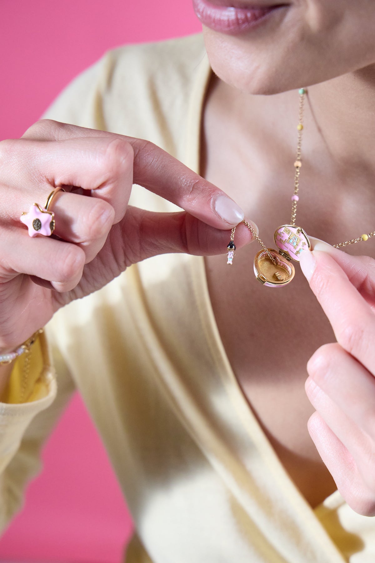 Polly Pocket™ House Locket Necklace