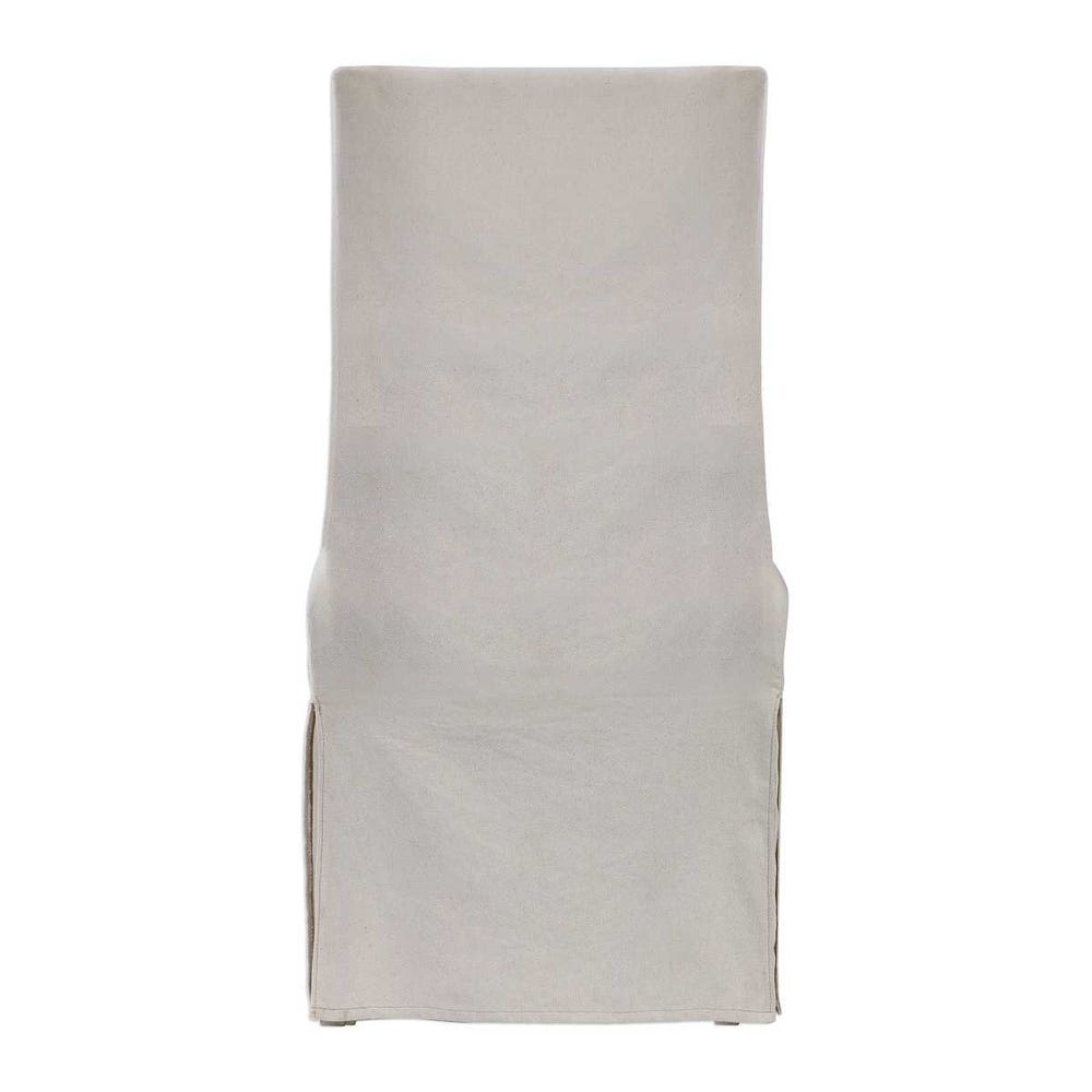 The Ellery Slipcovered Armless Chair