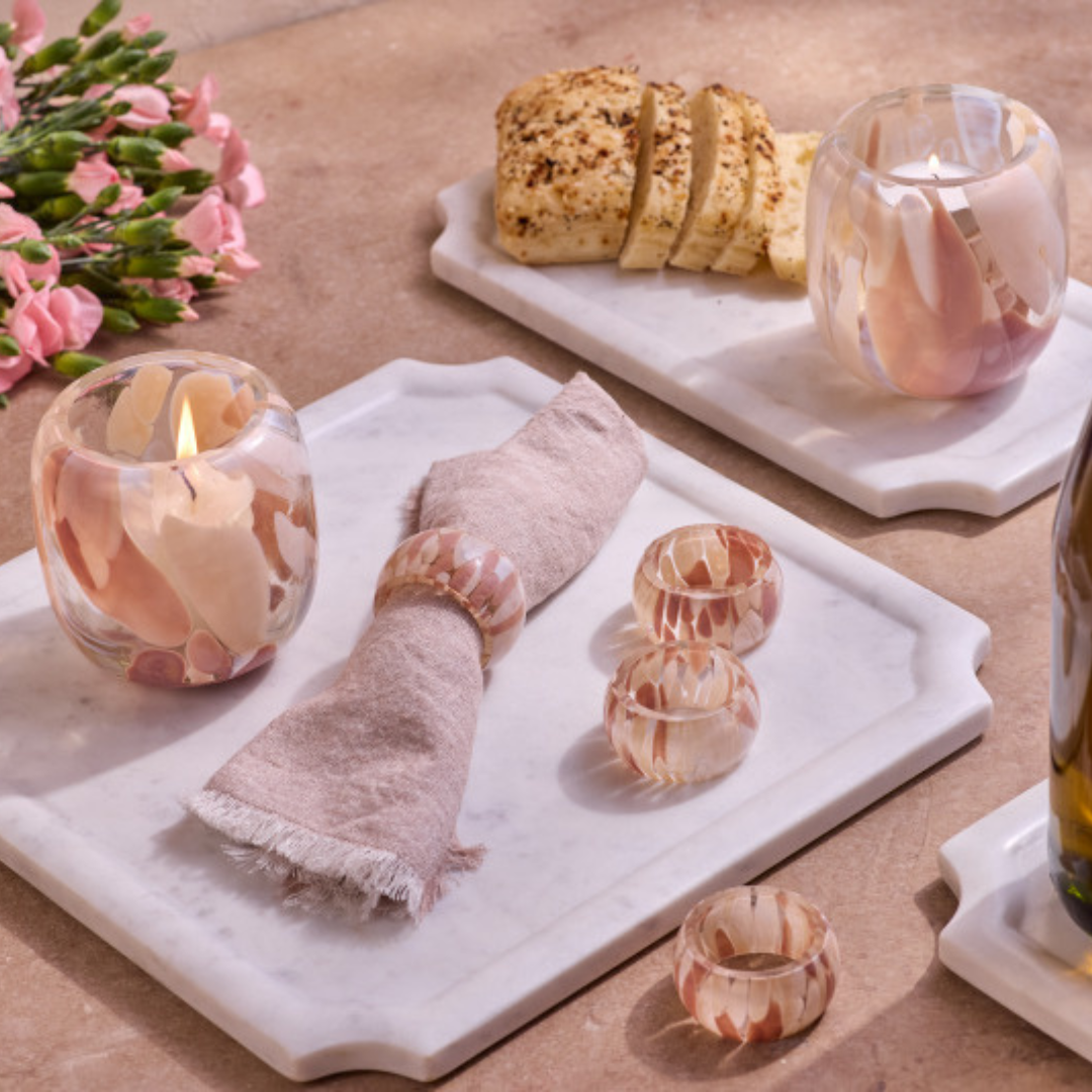 Juna Glass Napkin Ring