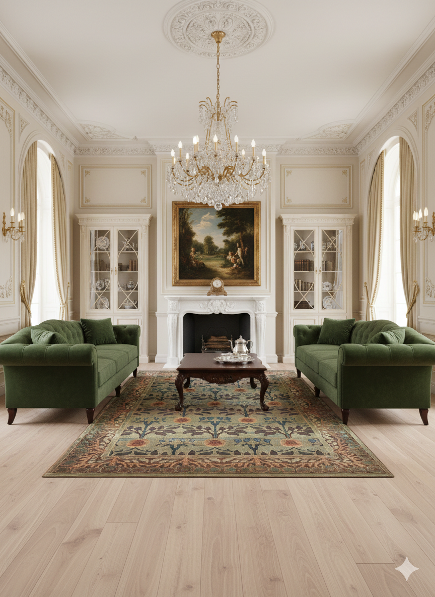 Persian-Inspired. Modern Defined. Turkish Made Rug, size 5' 3" x 7' 6"