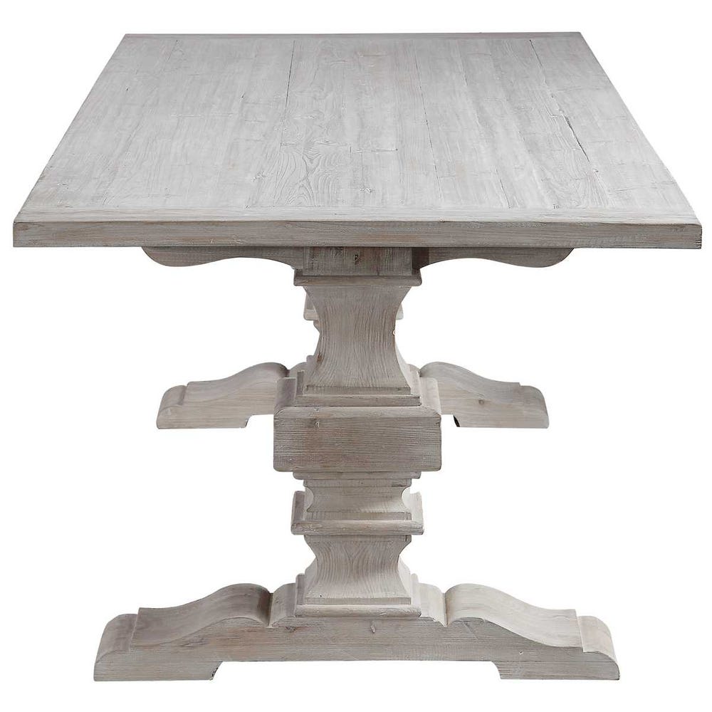 Marigny Reclaimed Pine Extension Dining Table