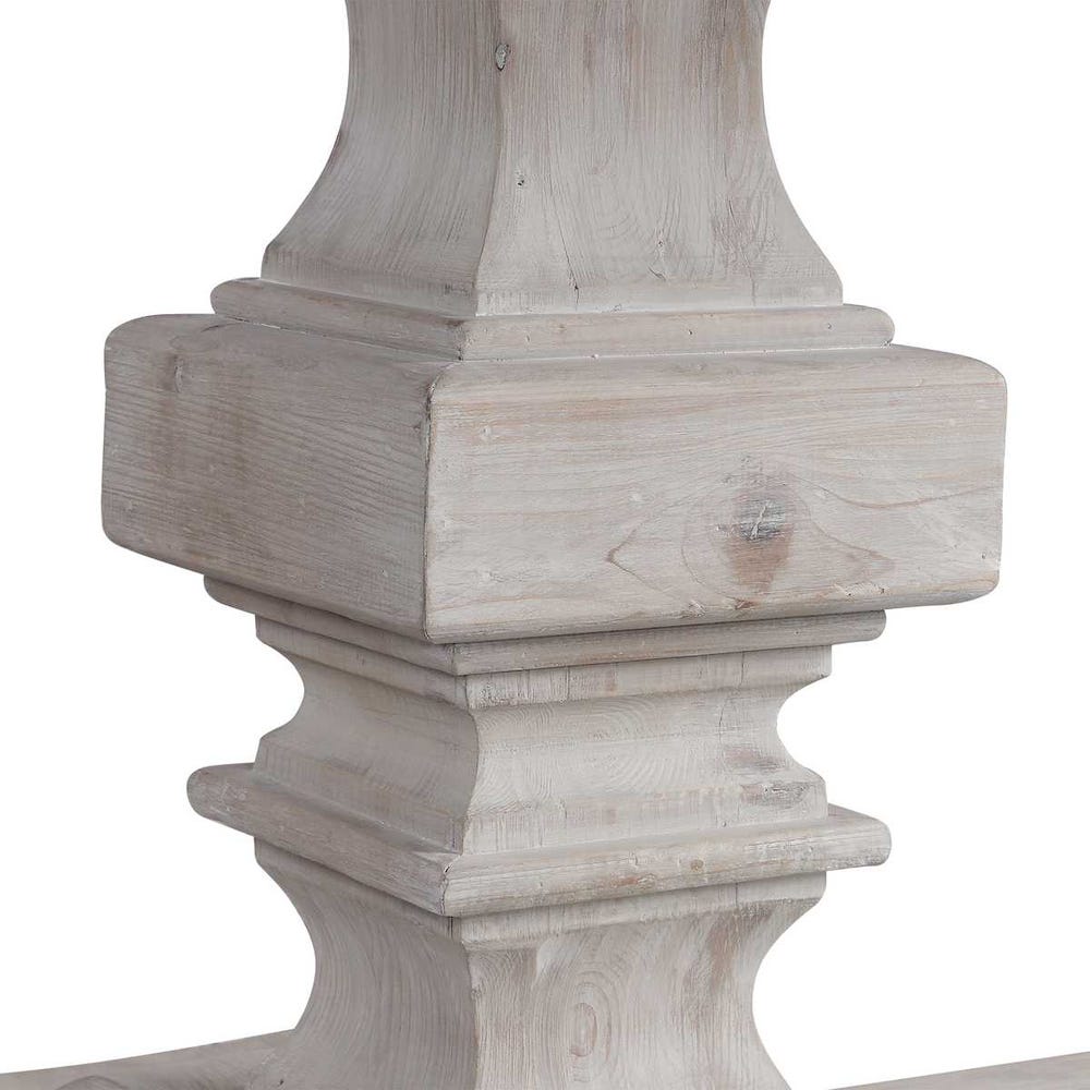 Marigny Reclaimed Pine Extension Dining Table