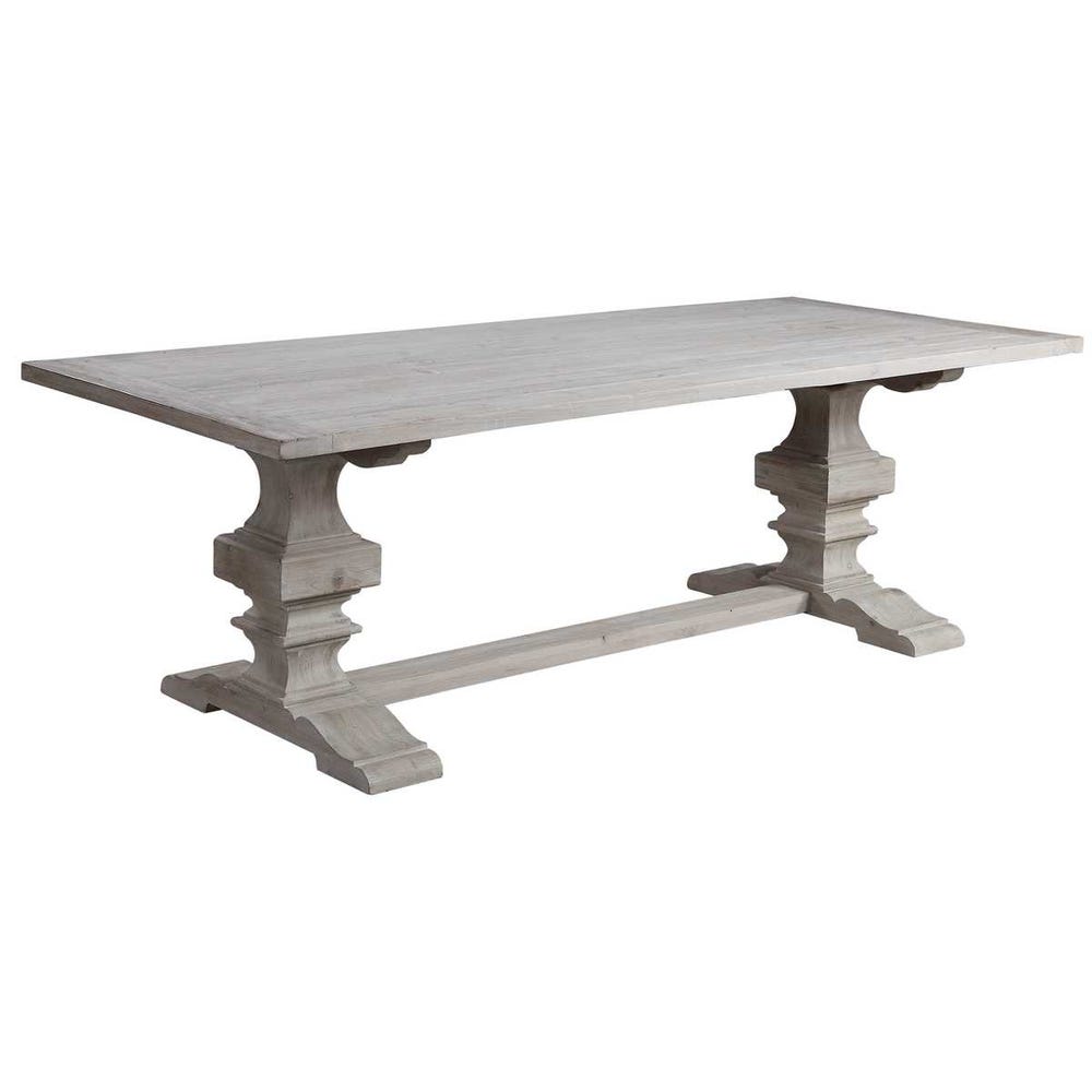 Marigny Reclaimed Pine Extension Dining Table