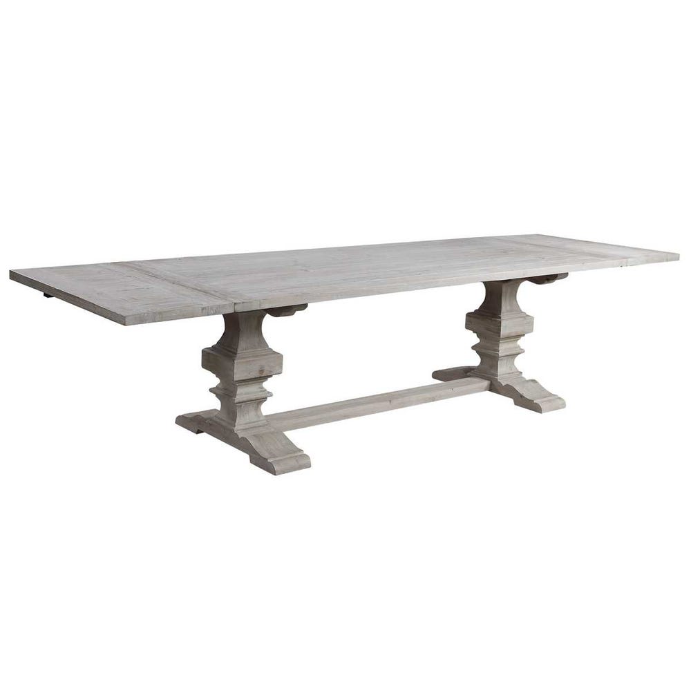 Marigny Reclaimed Pine Extension Dining Table