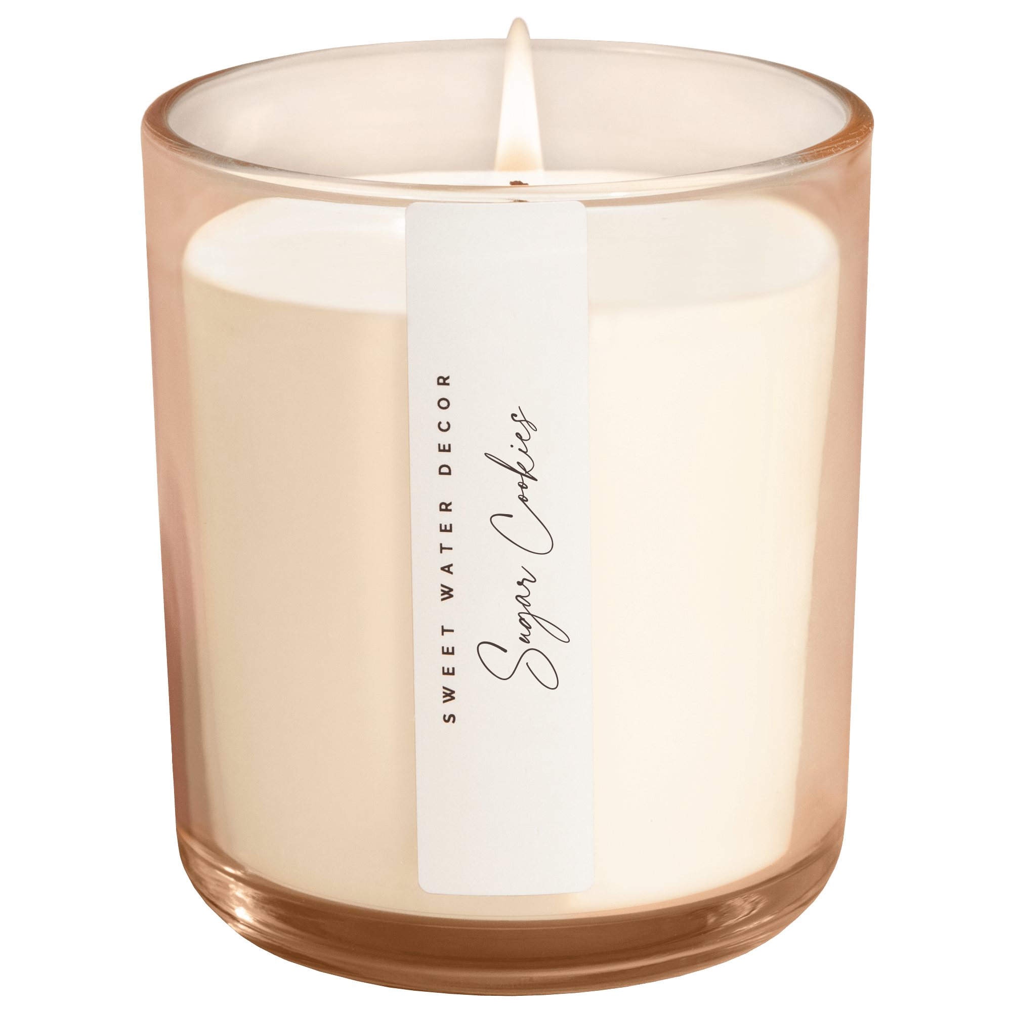 Sugar Cookies Soy Candle - Tinted Glass Jar - 12 oz