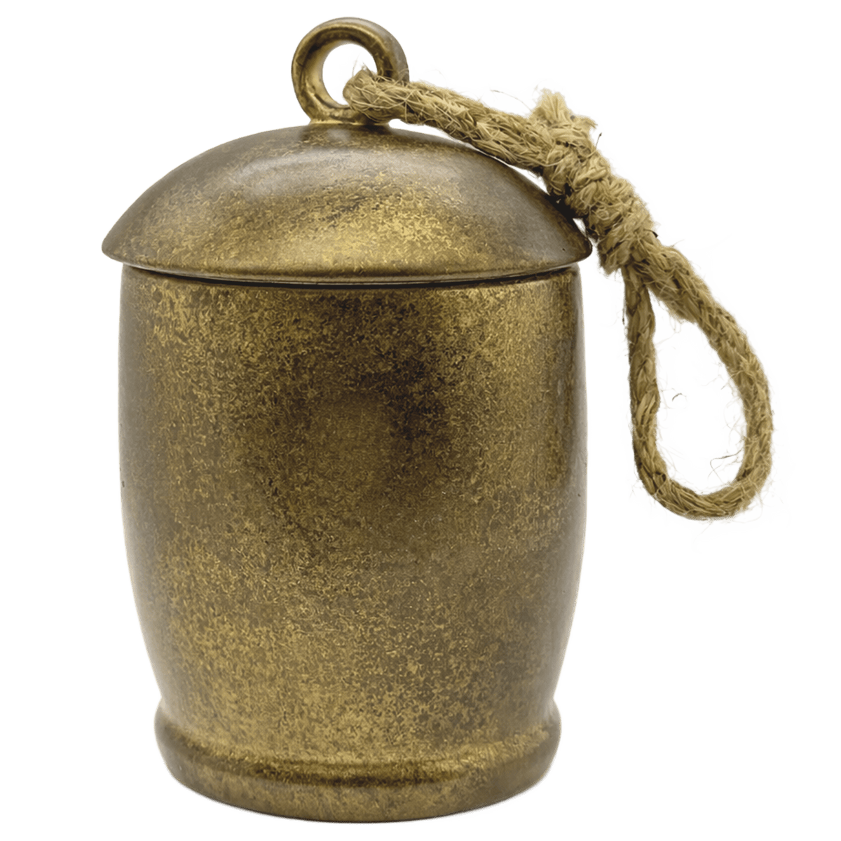 Holiday Soy Candle - Antique Gold Bell Jar - 13.5 oz