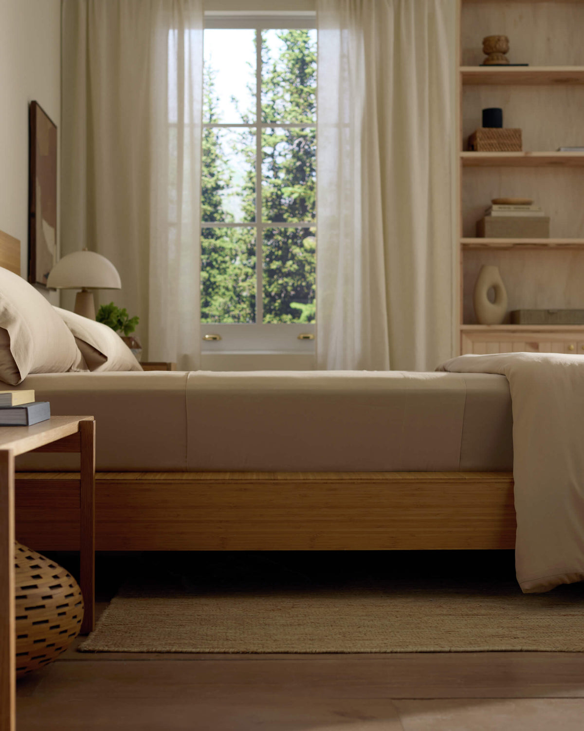 Soft-Wash Cotton Fitted Sheet