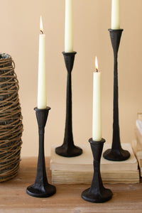 Aria Cast Iron Candle Holder (set of 4)