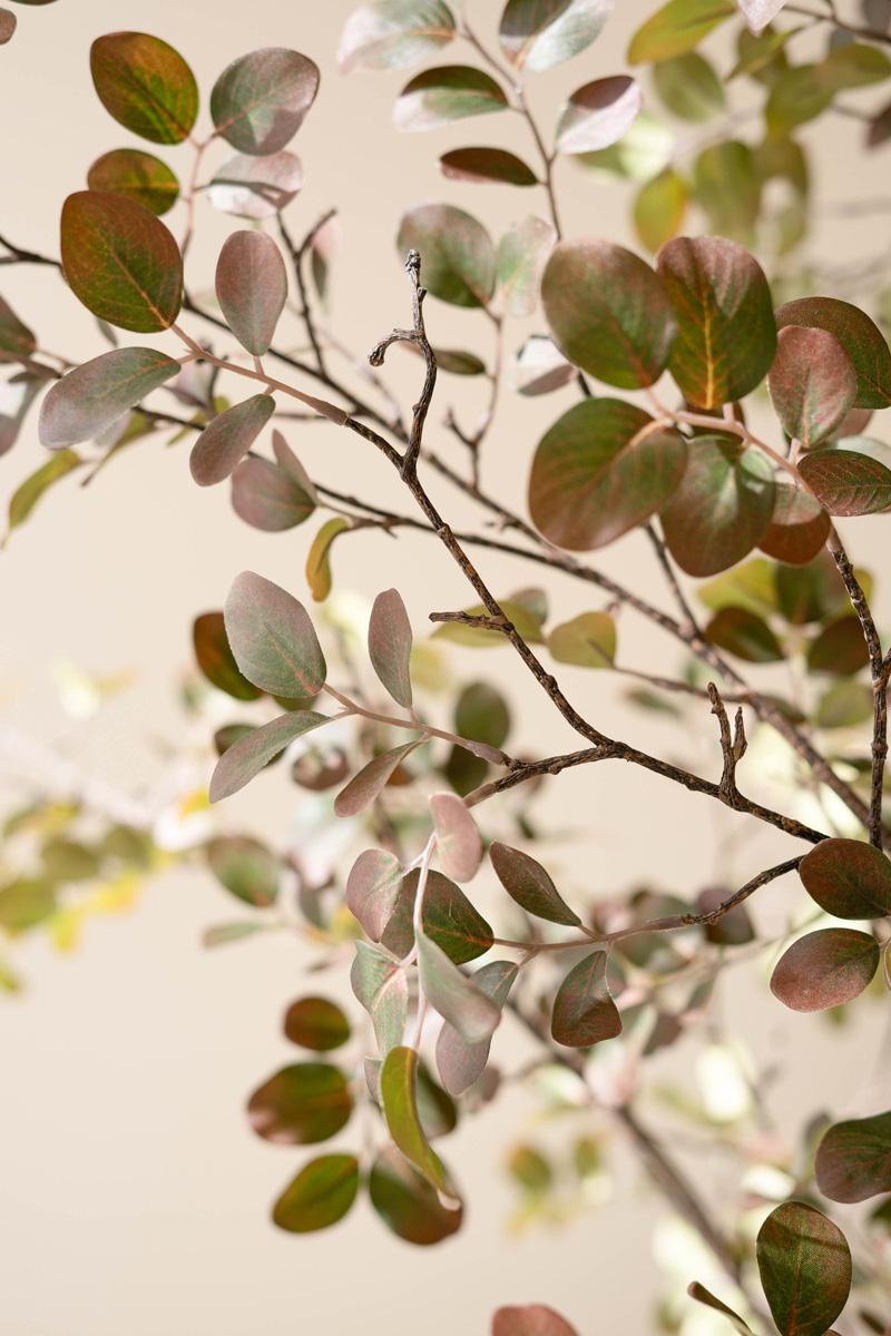 Artificial Crepe Myrtle Tree in a Black Plastic Pot