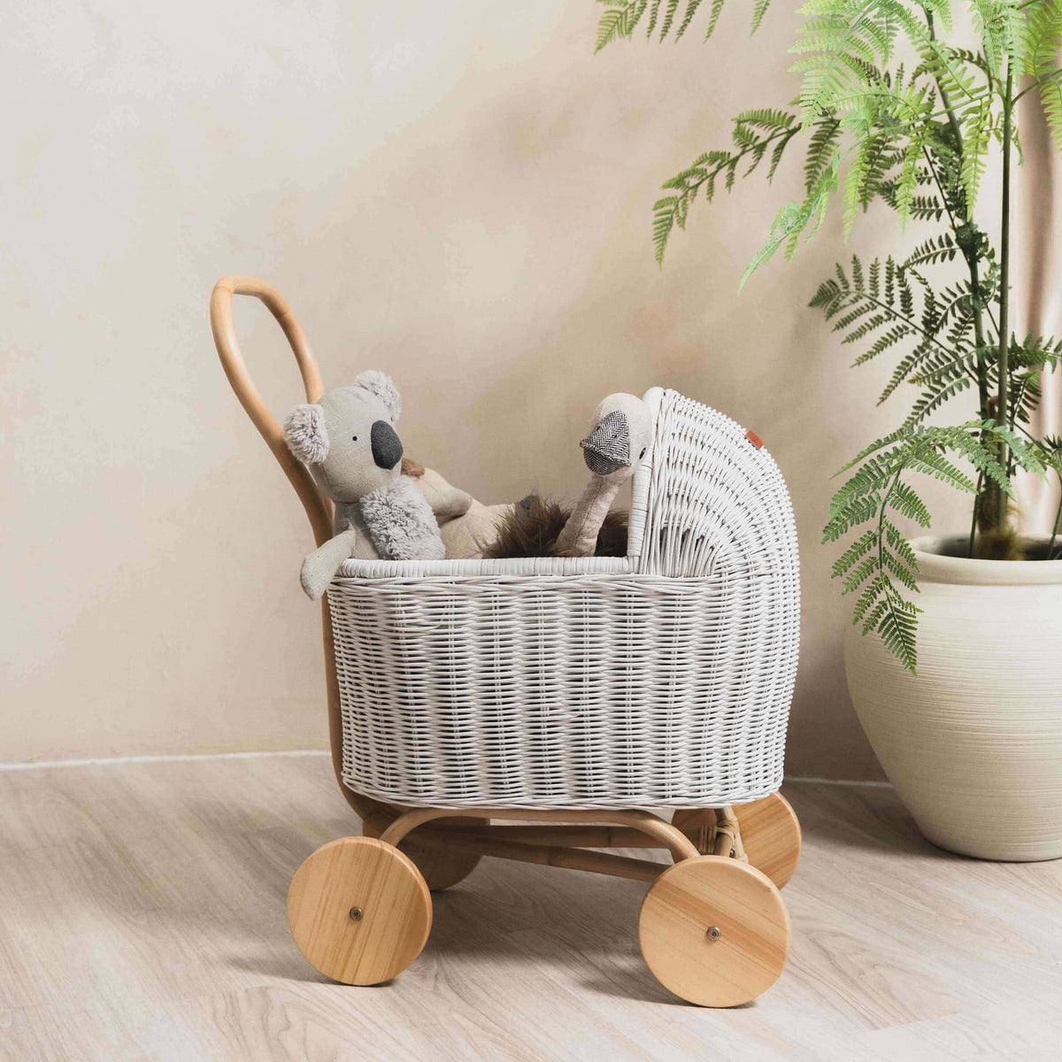 Colette Doll Stroller - White