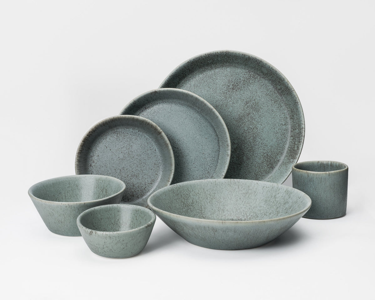 7 Piece Skali Coupe Dinner Setting
