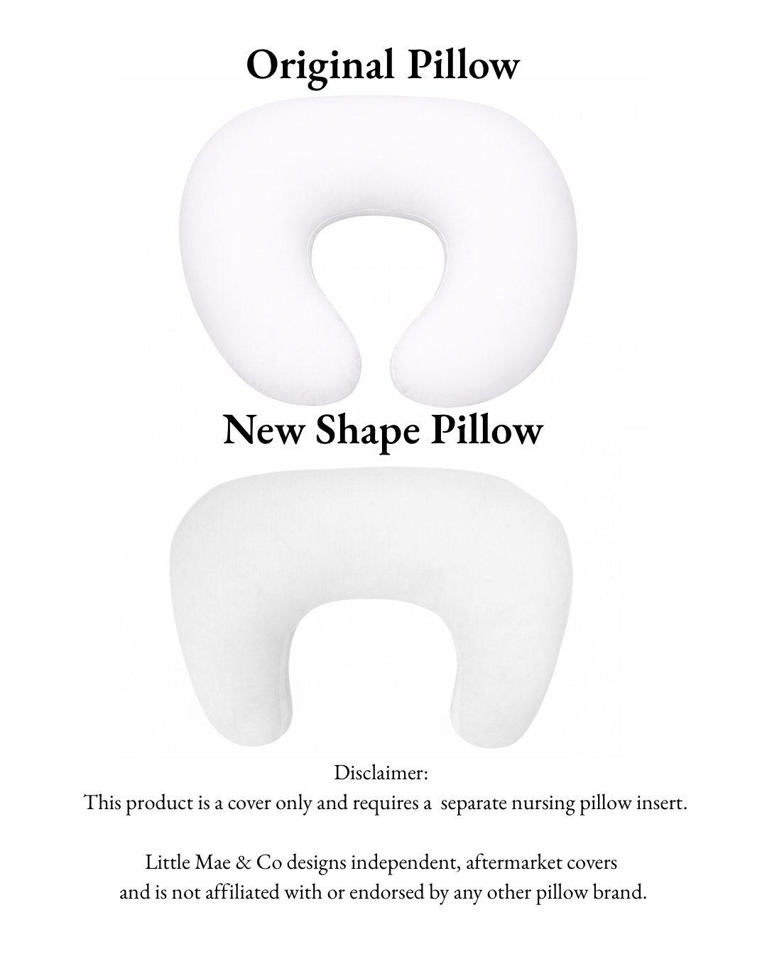 Moss Ribbed Nursing Pillow Cover