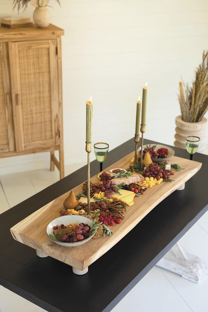 Giant Mindi Wood Charcuterie Board