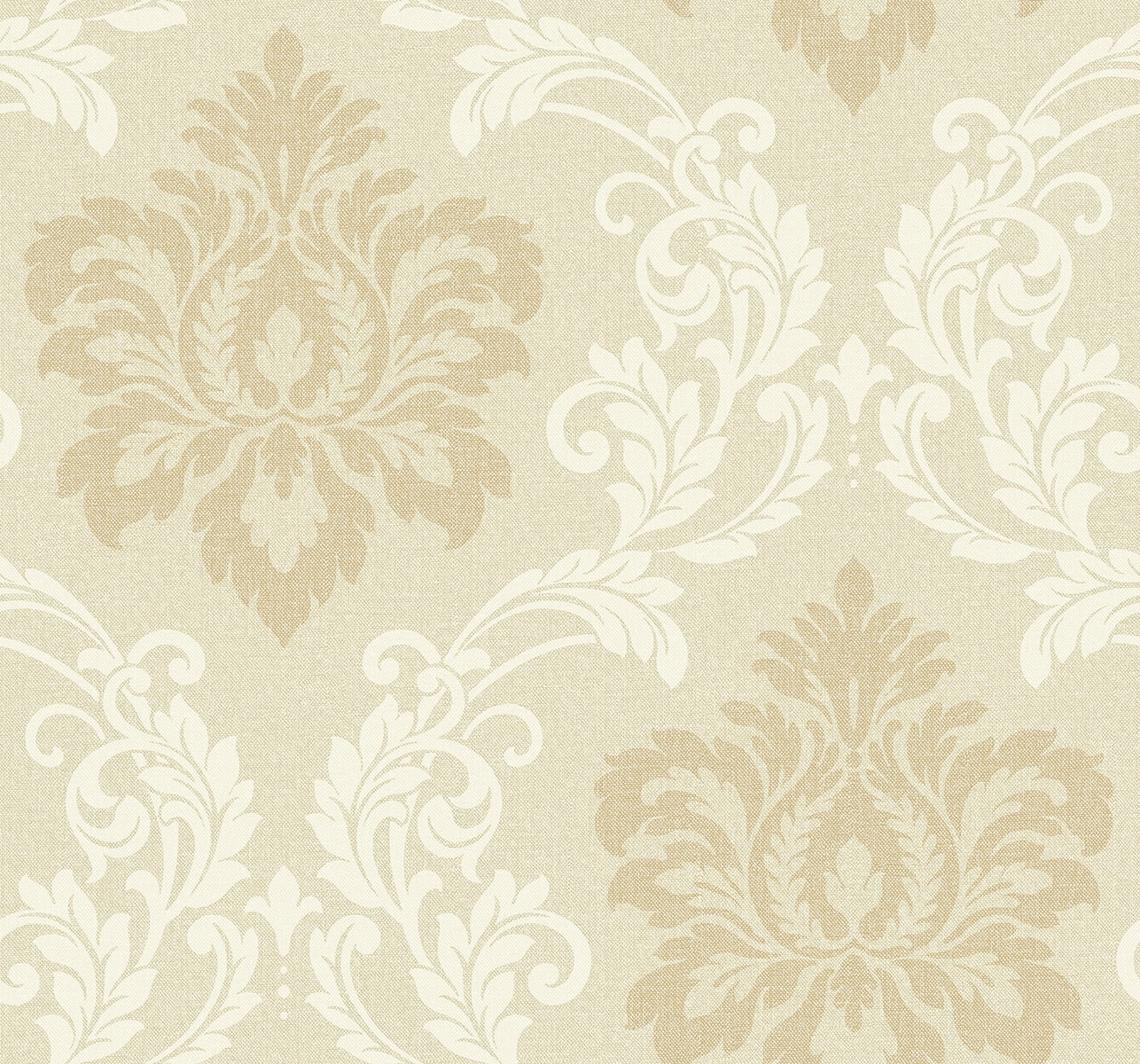 Deco 2 Damask Unpasted Wallpaper