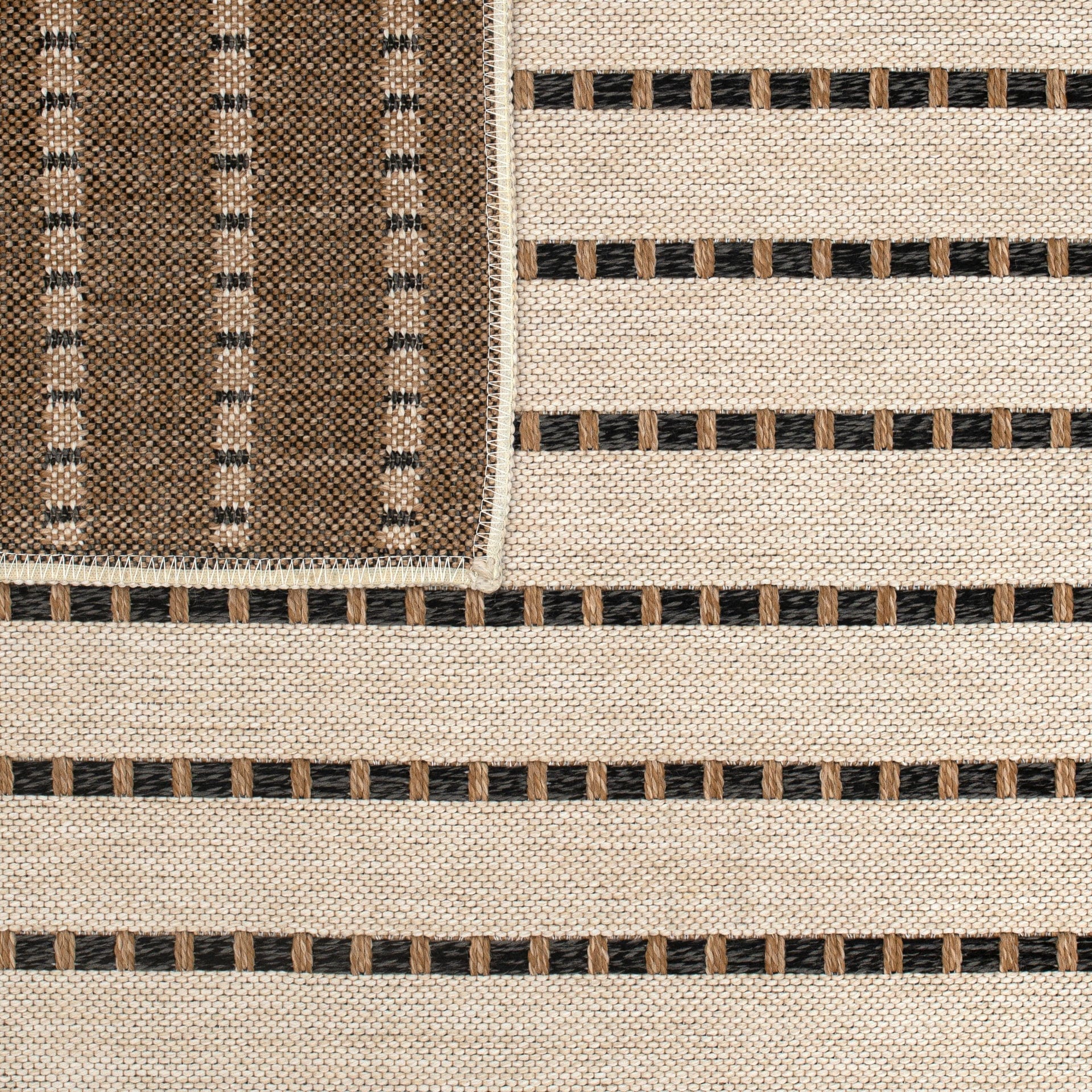 East Green Ottenby Dashed Stripe Outdoor Area Rug