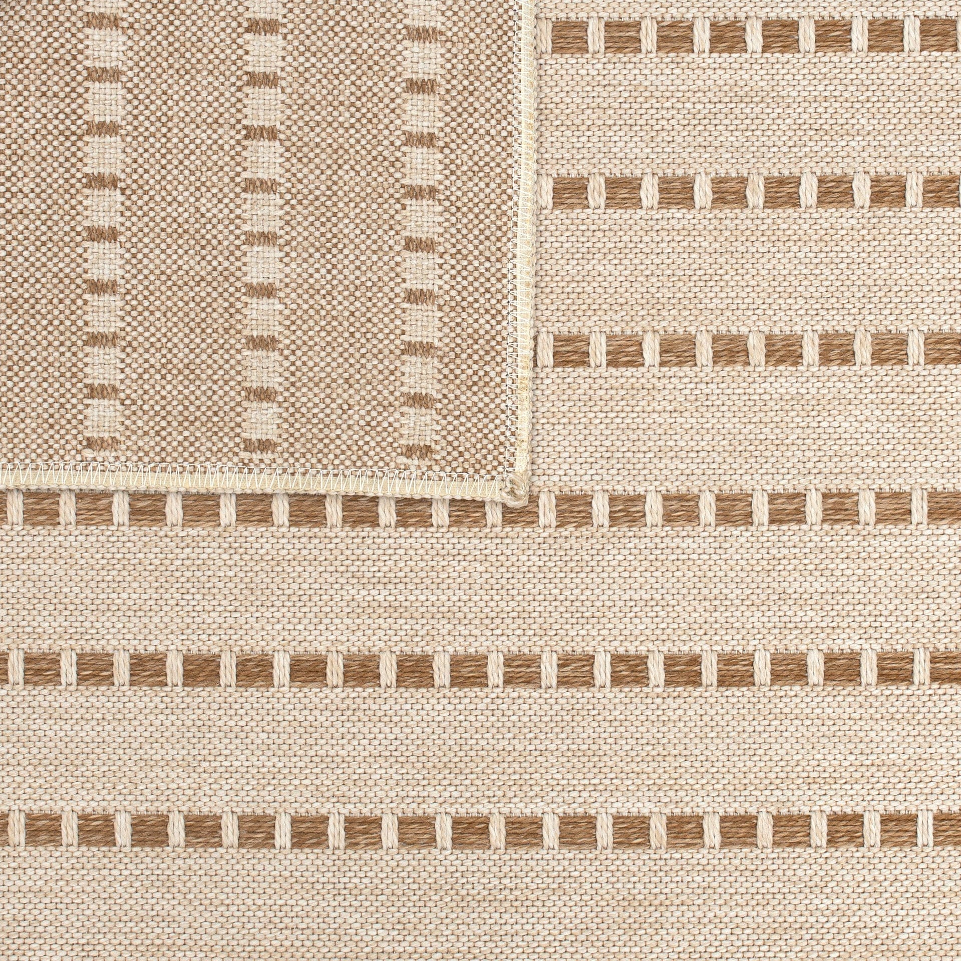 East Green Ottenby Dashed Stripe Outdoor Area Rug