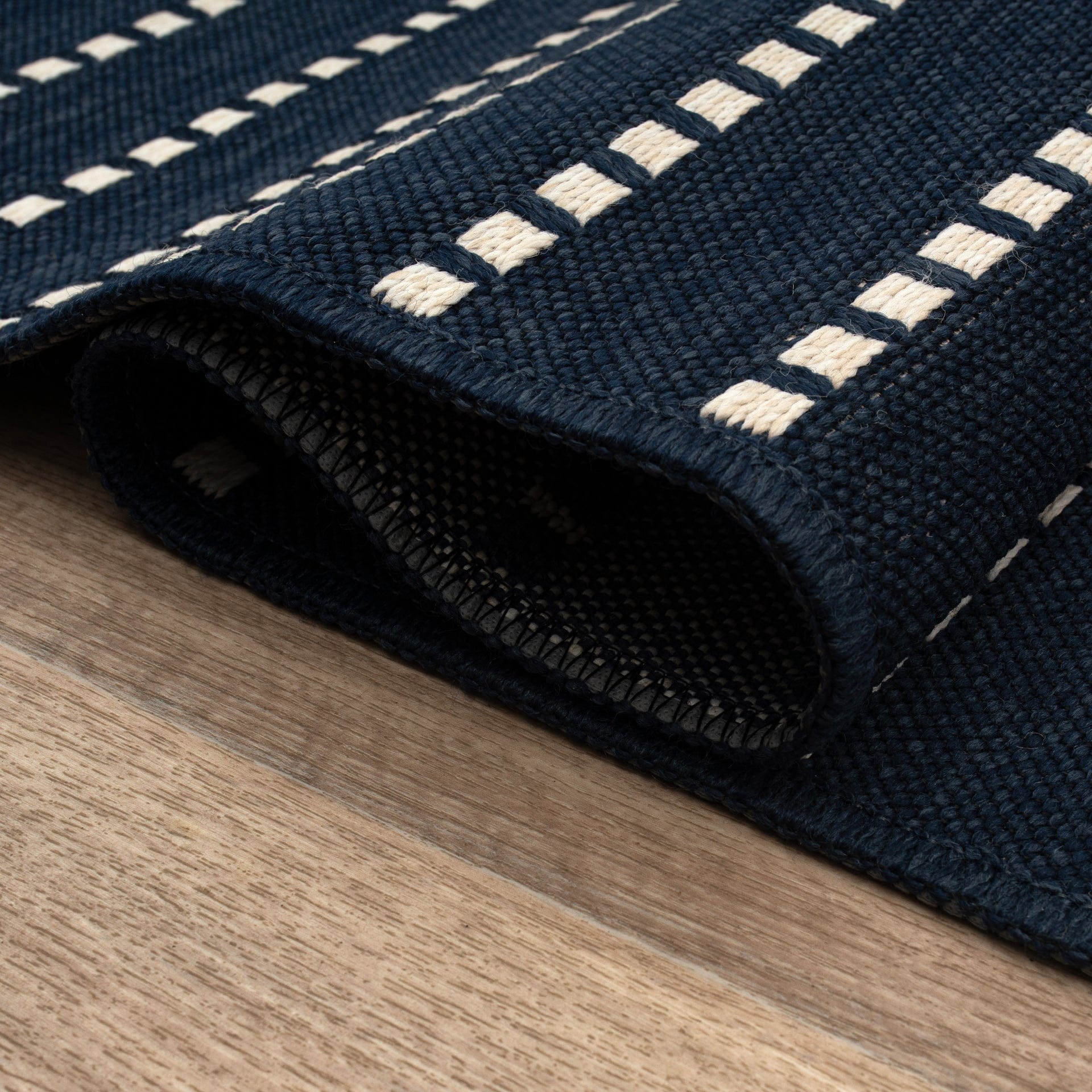 East Green Ottenby Dashed Stripe Outdoor Area Rug