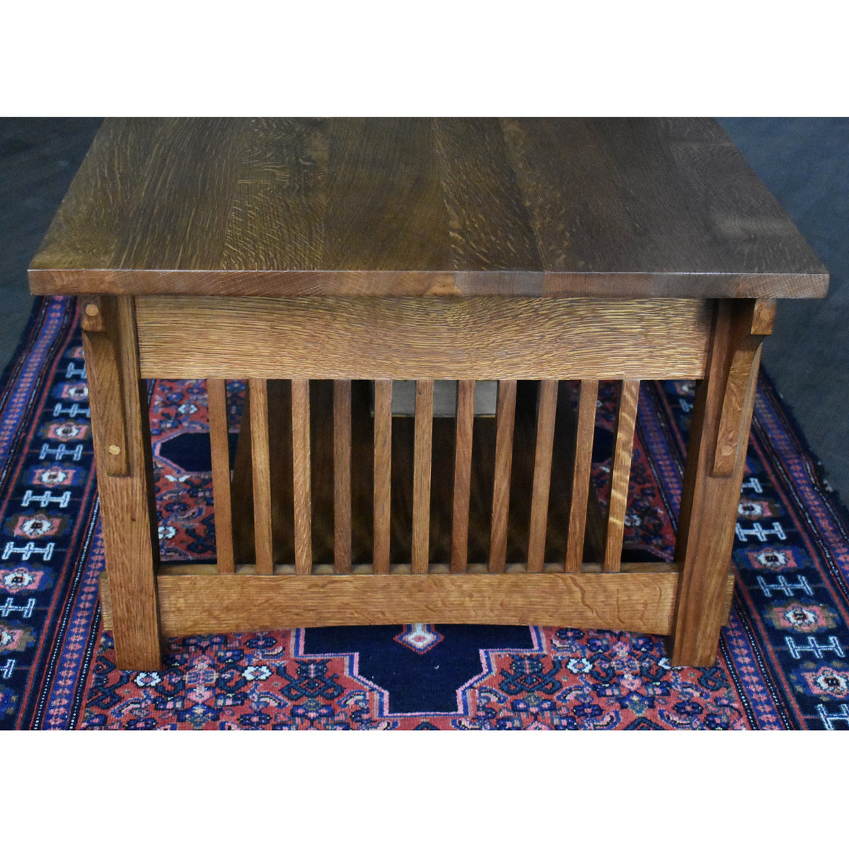 Mission Crofter 4 Drawer Coffee Table with Spindles - 40"