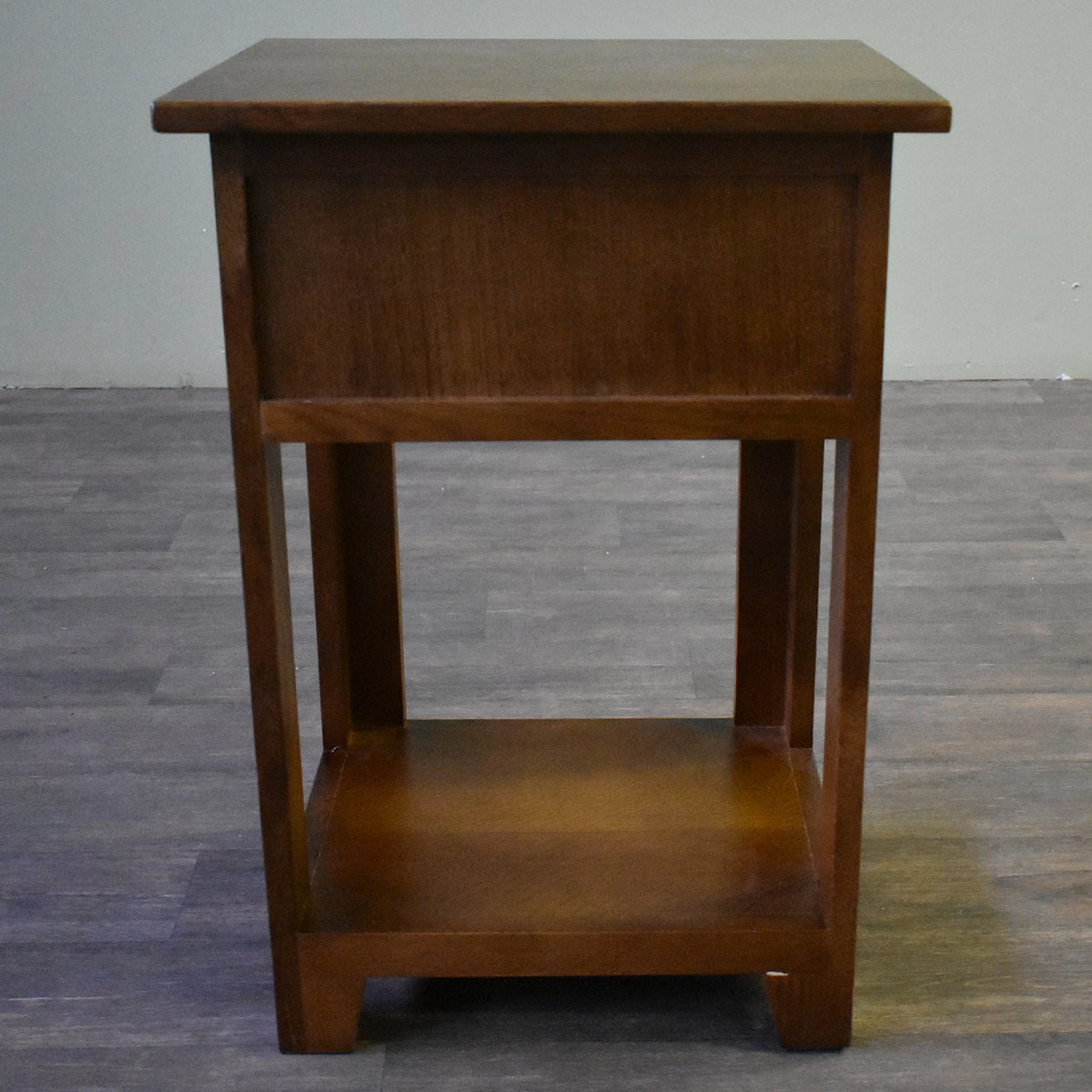 Mission 1 Drawer Nightstand - Walnut (AW)