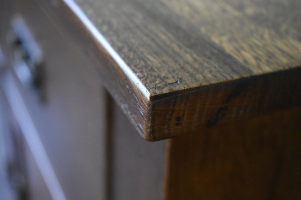 Mission 2-Door 2-Drawer Sideboard, Console – Walnut Finish