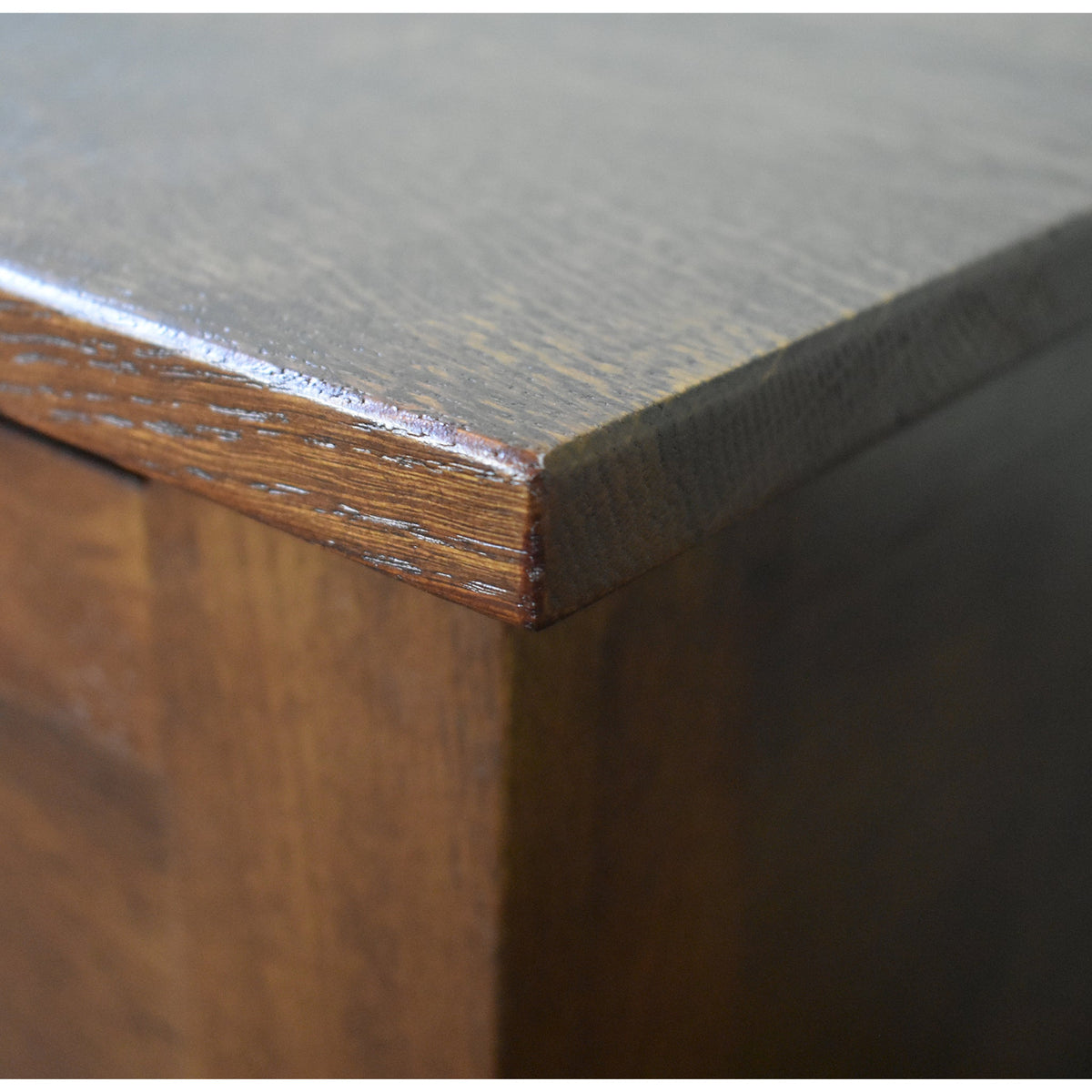 Mission Solid Oak Trunk - Walnut (AW)
