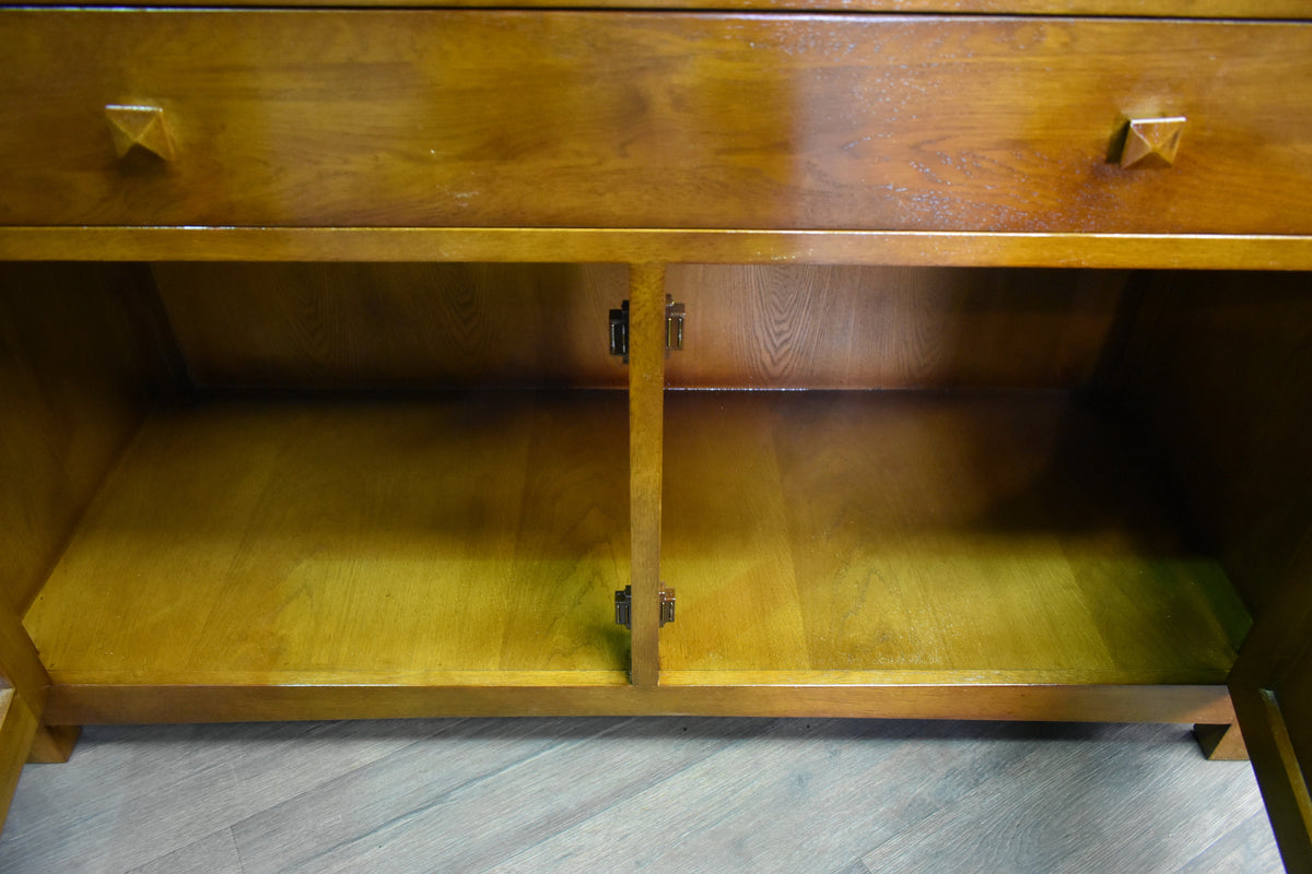 Mission Buffet Cabinet with Mirror - Michael's Cherry - 50"