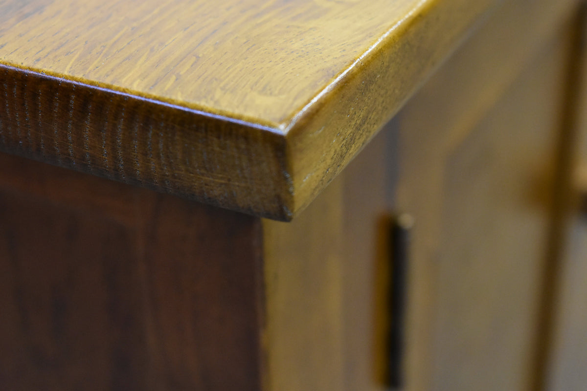 Mission 2 Door, 2 Drawer Console Table - Michael's Cherry - 52"