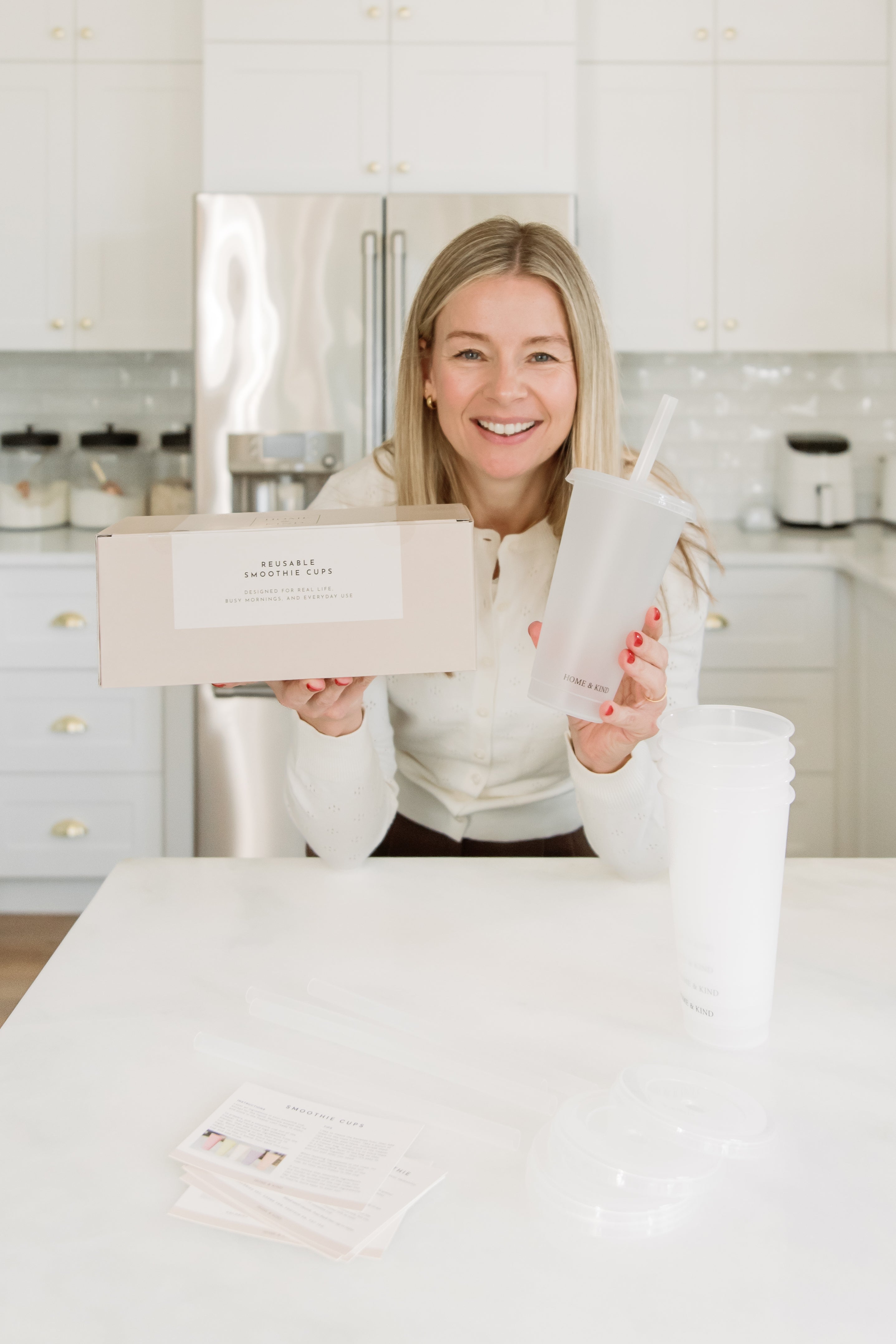 Reusable Smoothie Cups