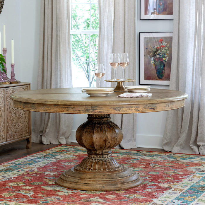 Brinley Extending Pedestal Dining Table