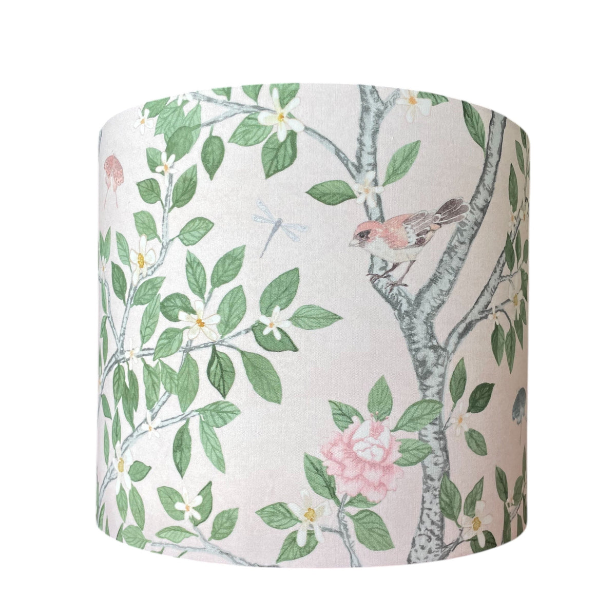 Pink Chinoiserie Lampshade in Elsie's Garden