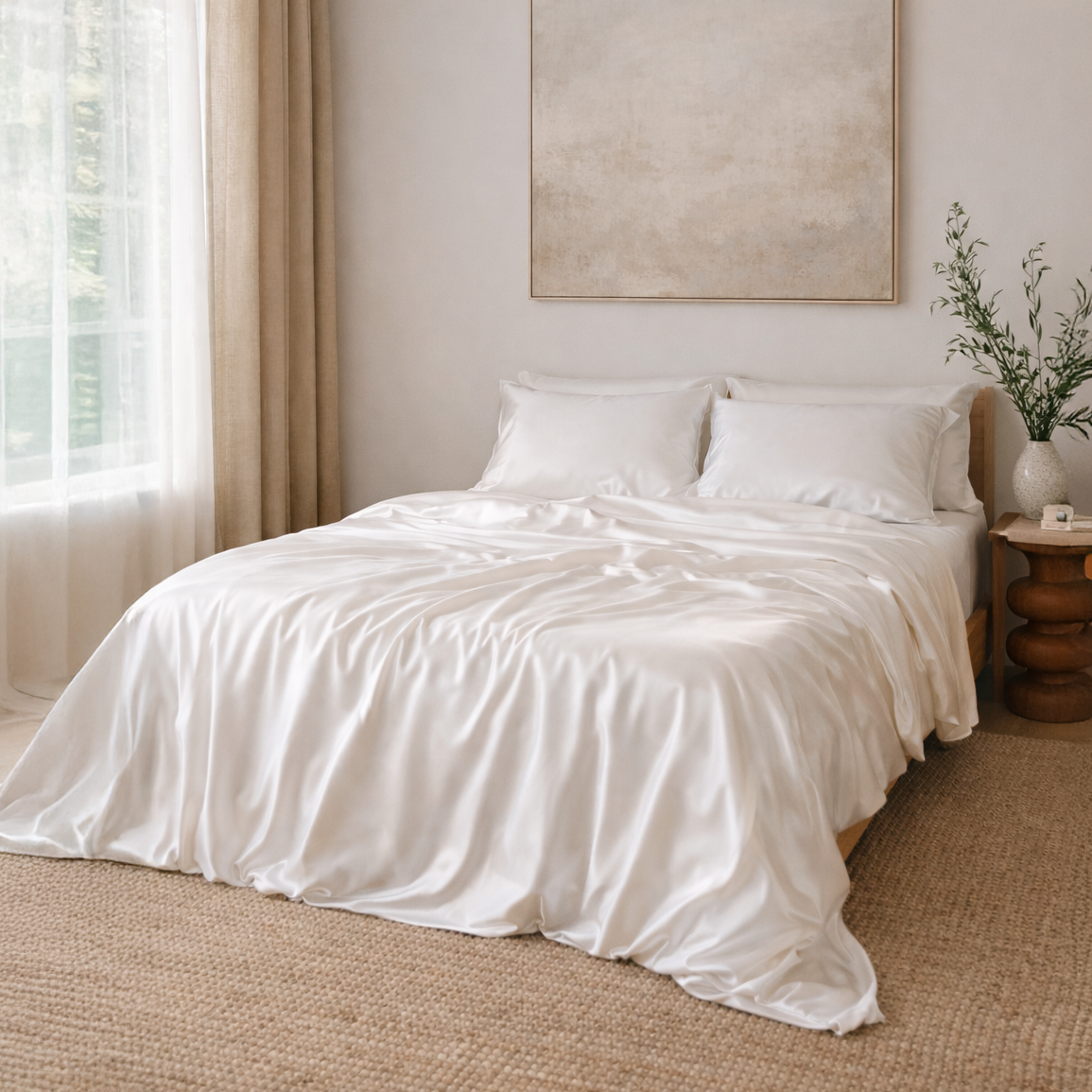 Eucalypso Silky Pillowcase Set (2)