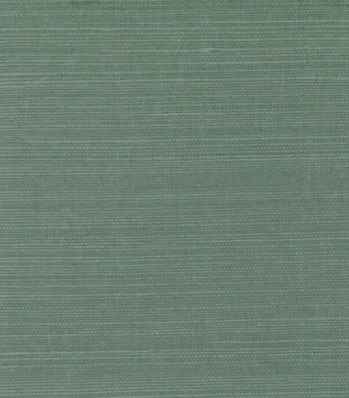 Smoke Green Grasscloth Unpasted Wallpaper
