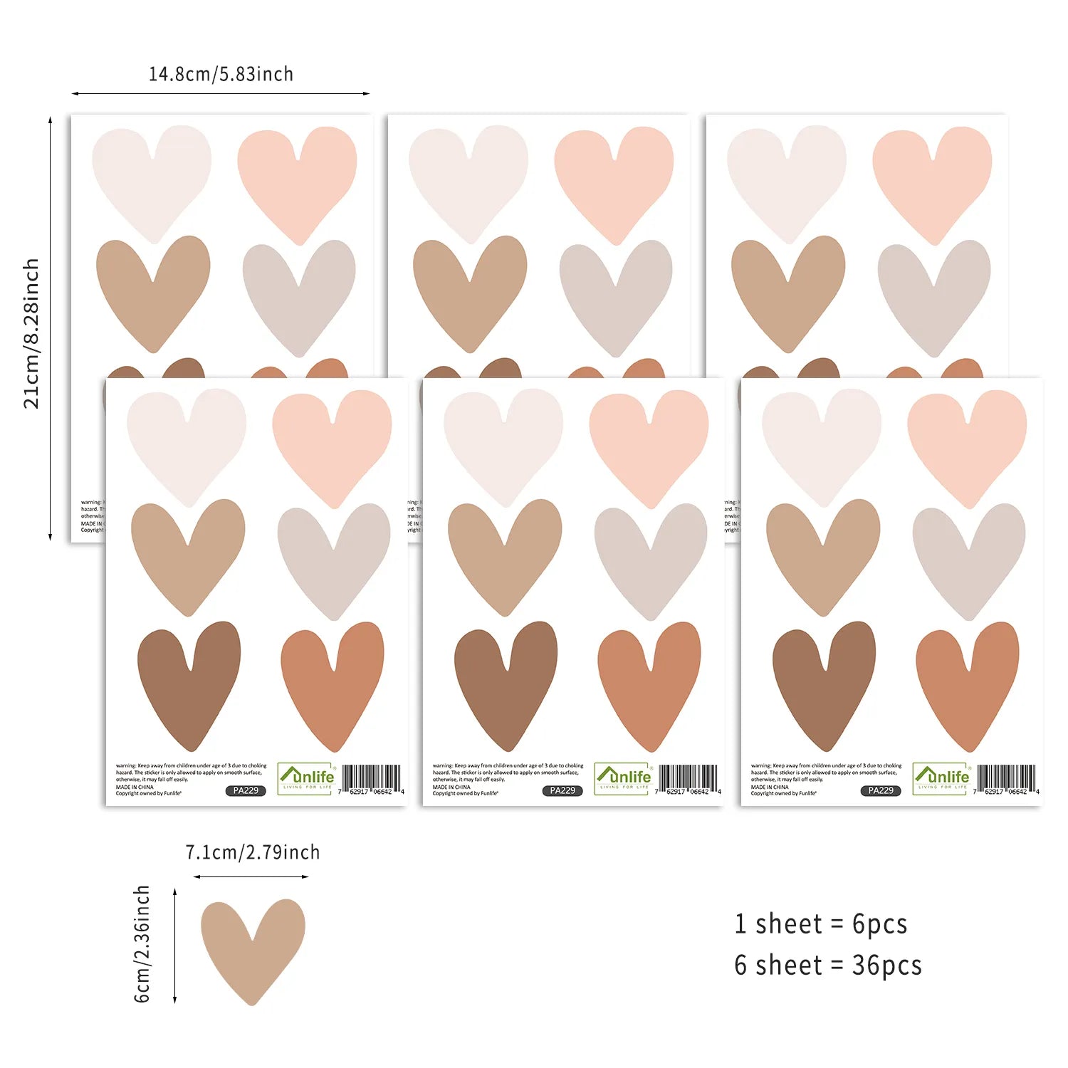 Boho Nursery Stickers