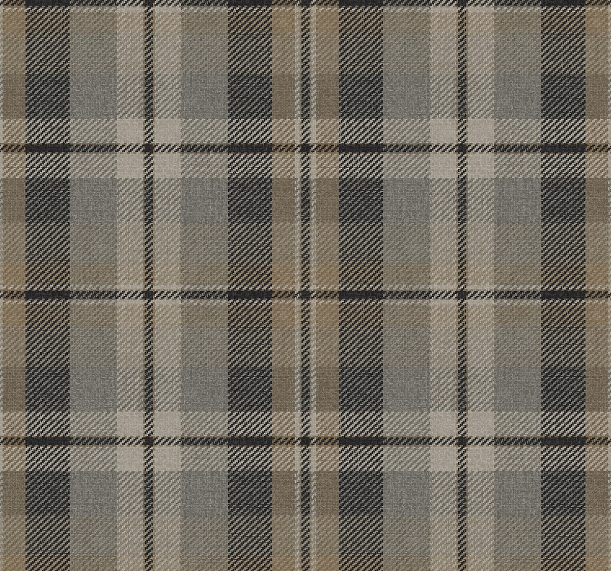 Thornbury Tailored Plaid Peel and Stick Removable Wallpaper