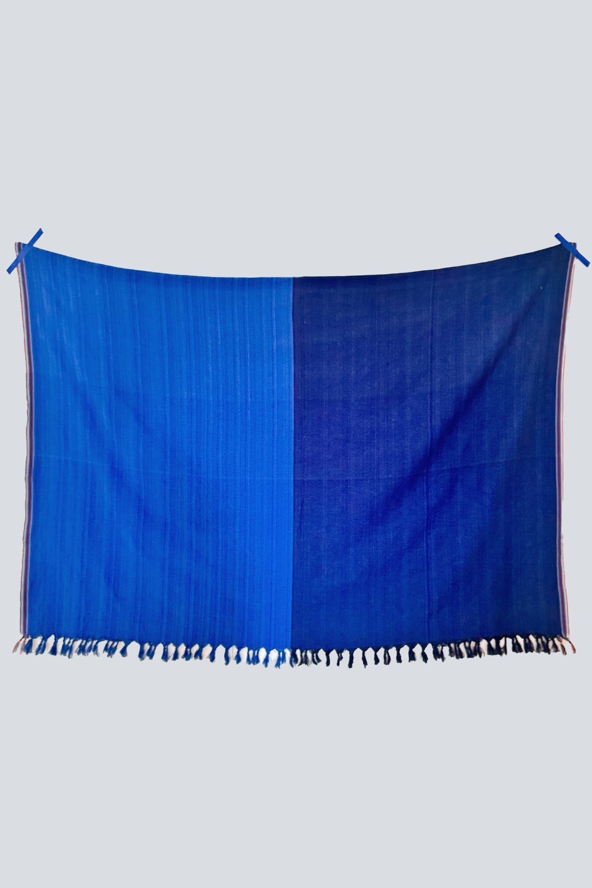 Aegean Blue Tonal Blanket