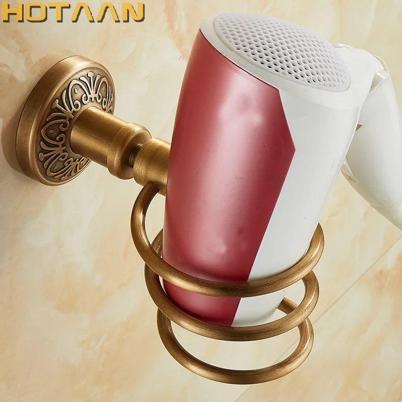 Hair Dryer Rack Holder Stand Shelf Bathroom Accessories