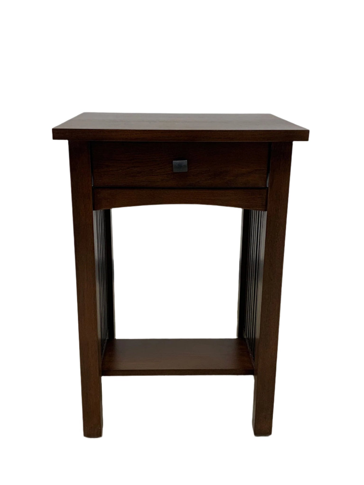 Mission 1 Drawer Spindle End Table