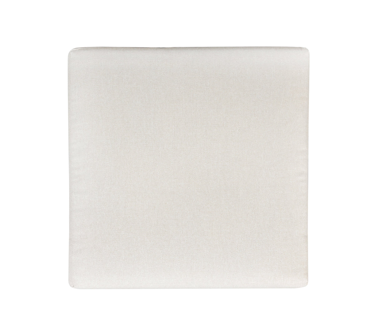 Paradiso Outdoor Teak Natural Look Ottoman - Gray Fabric