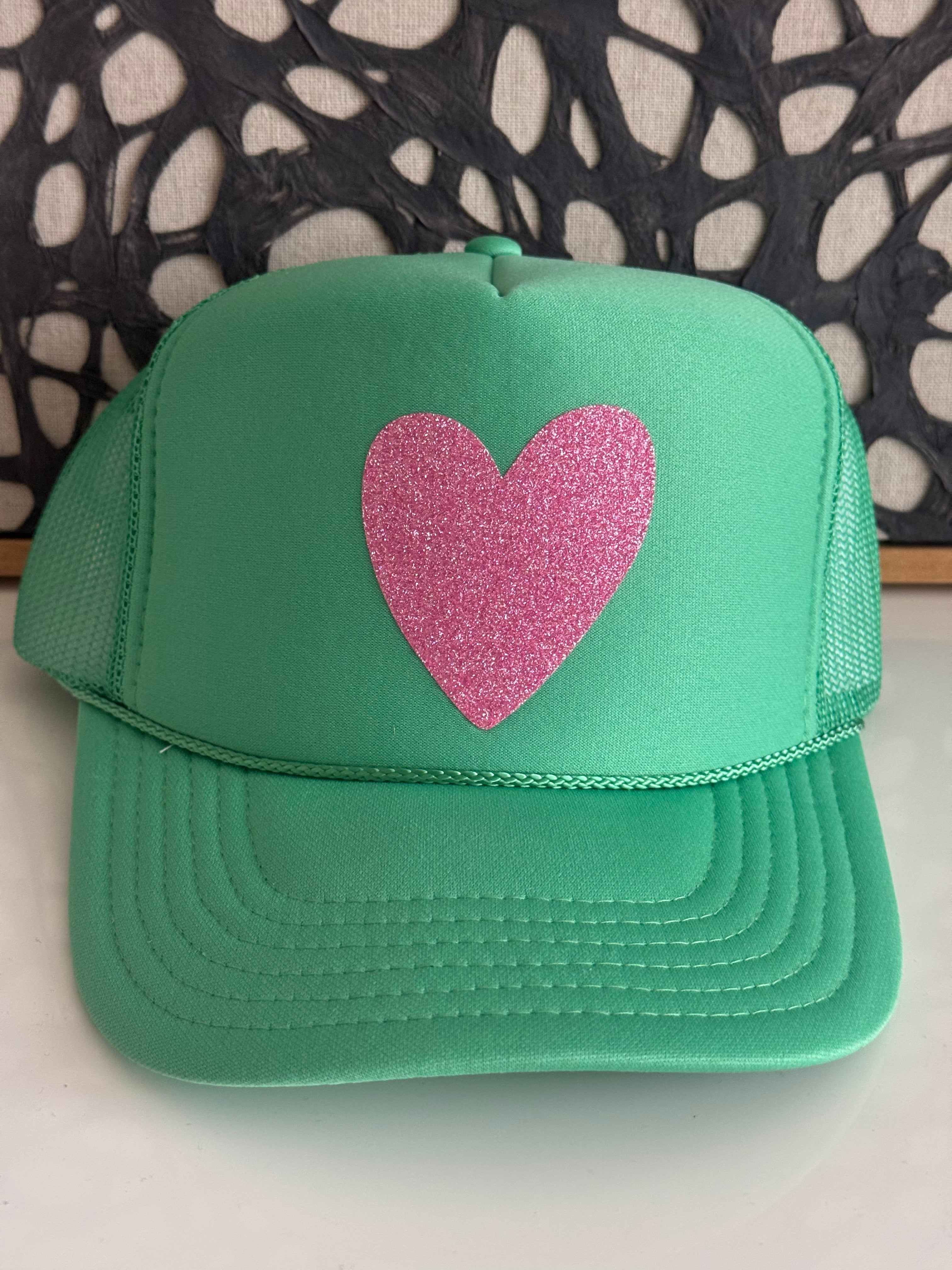 Artsy cactus HEART Hat
