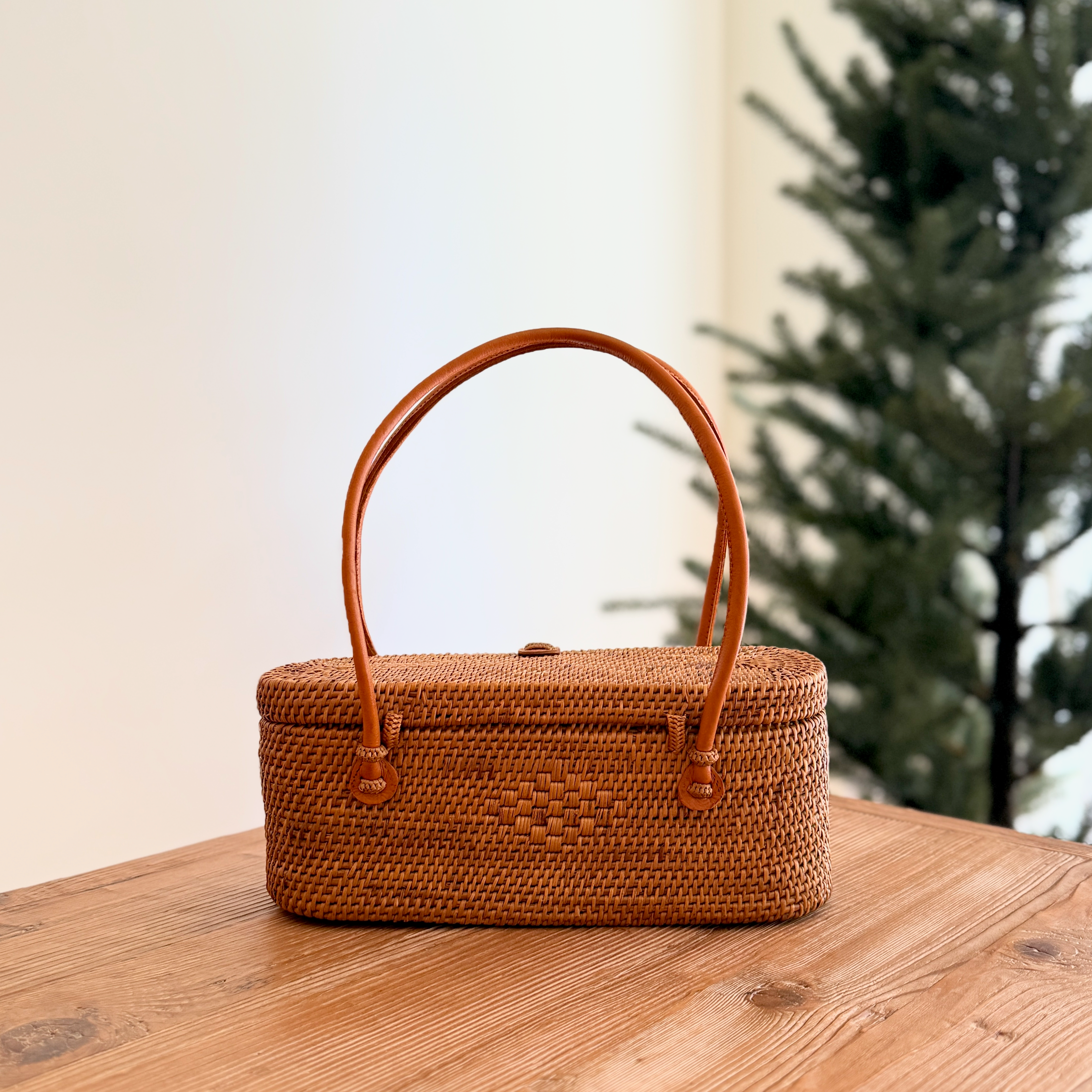 Bali Rattan Bag - Evelyn