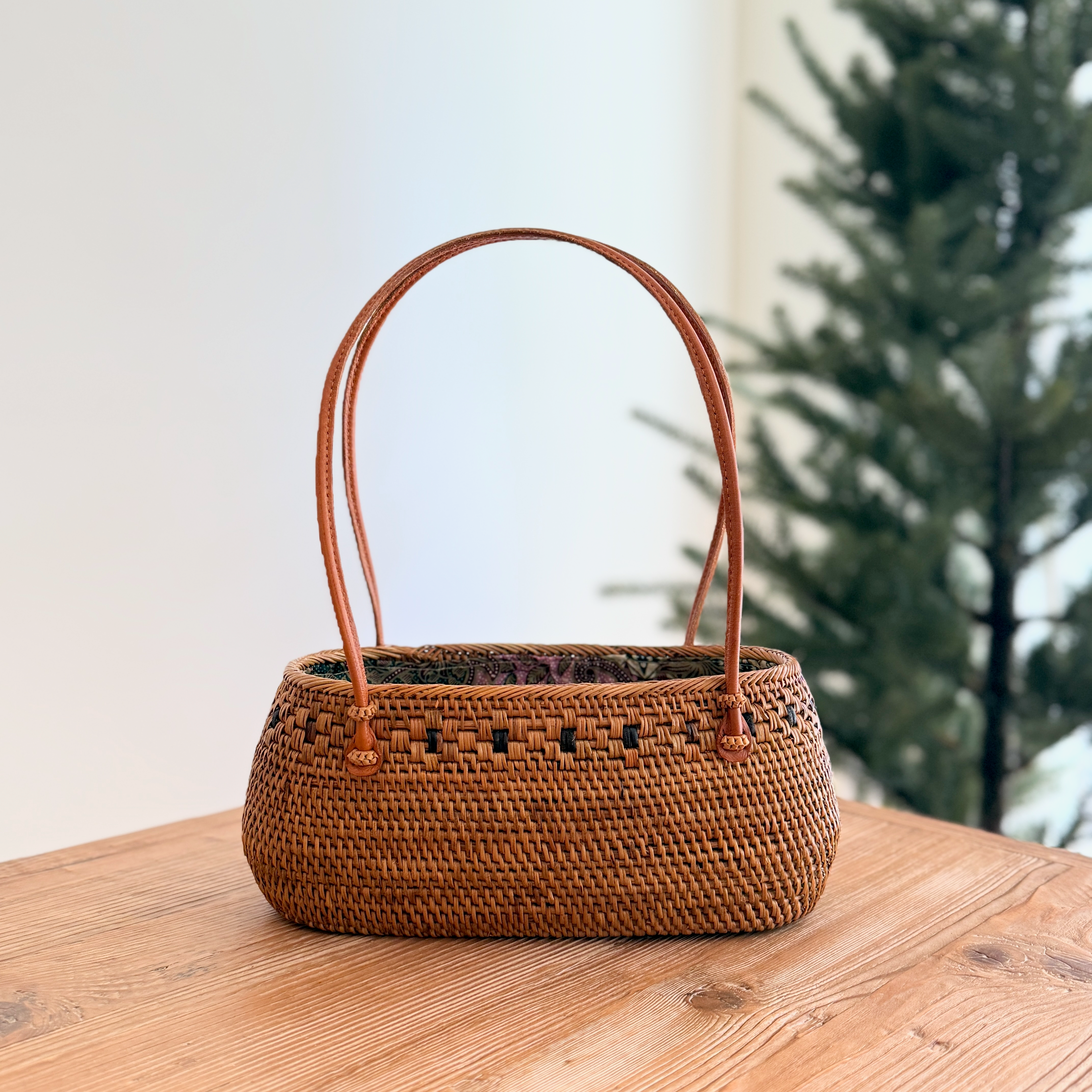 Bali Rattan Bag - Olivia