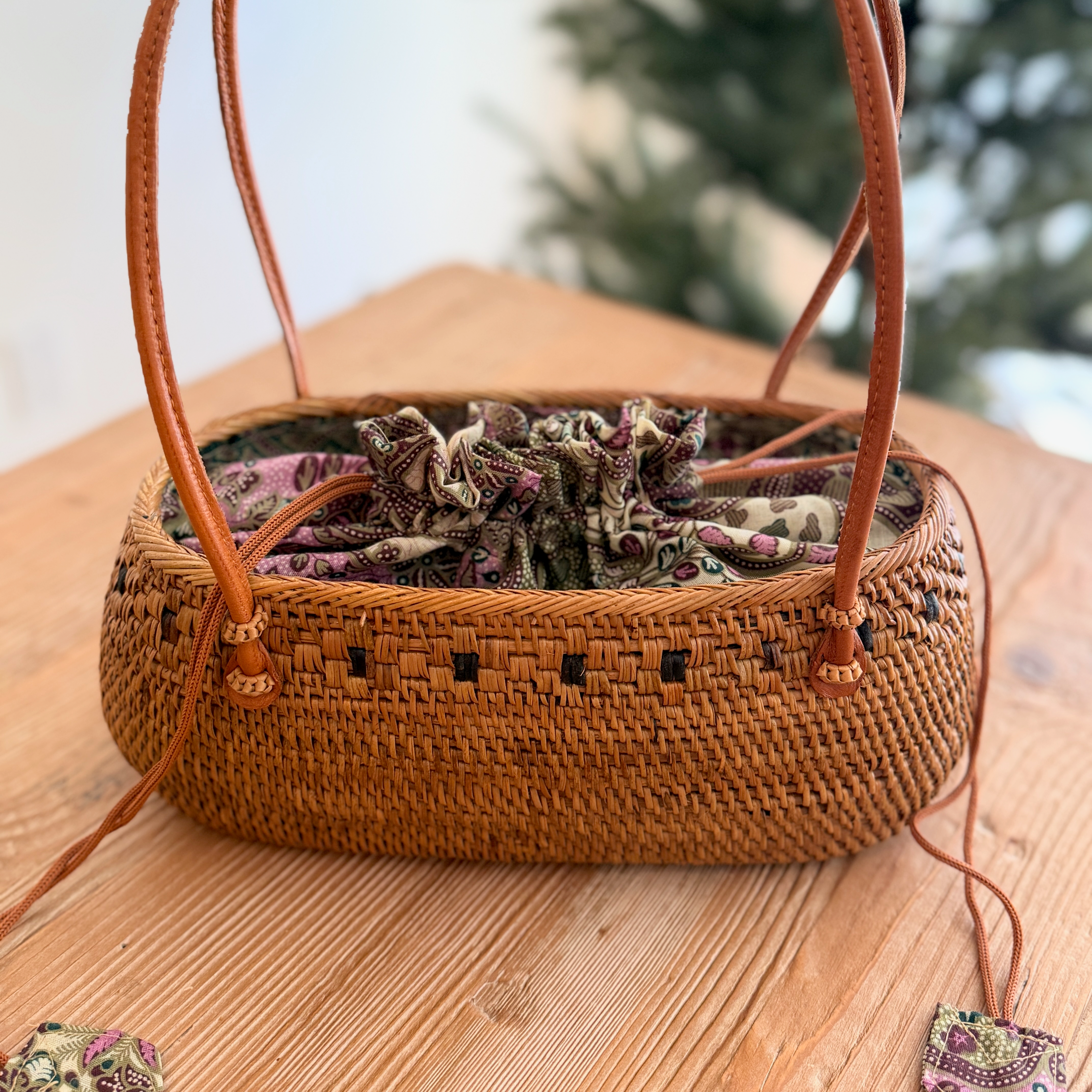 Bali Rattan Bag - Olivia