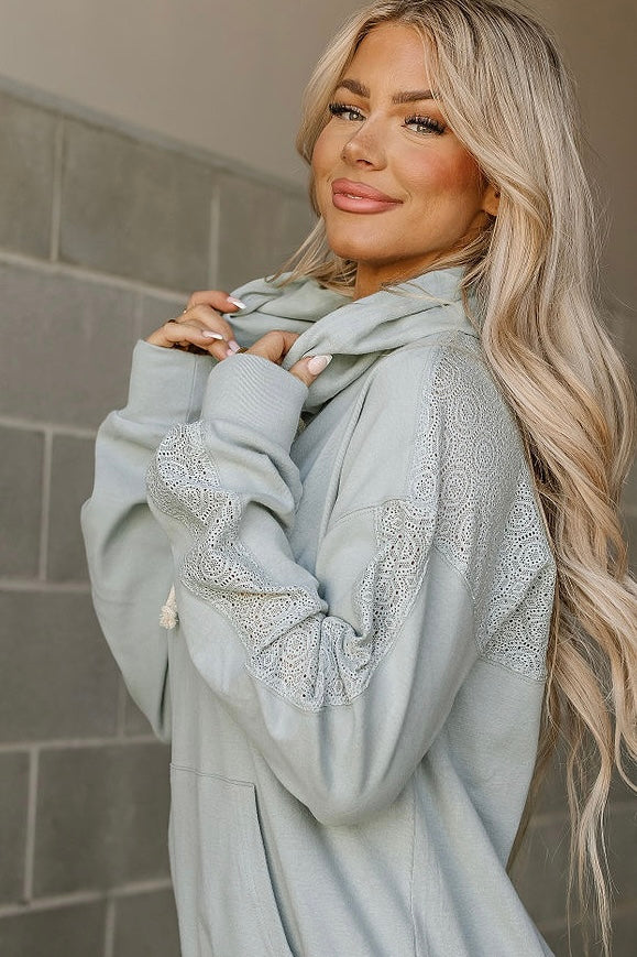 University Hoodie - Wonderstruck Blue