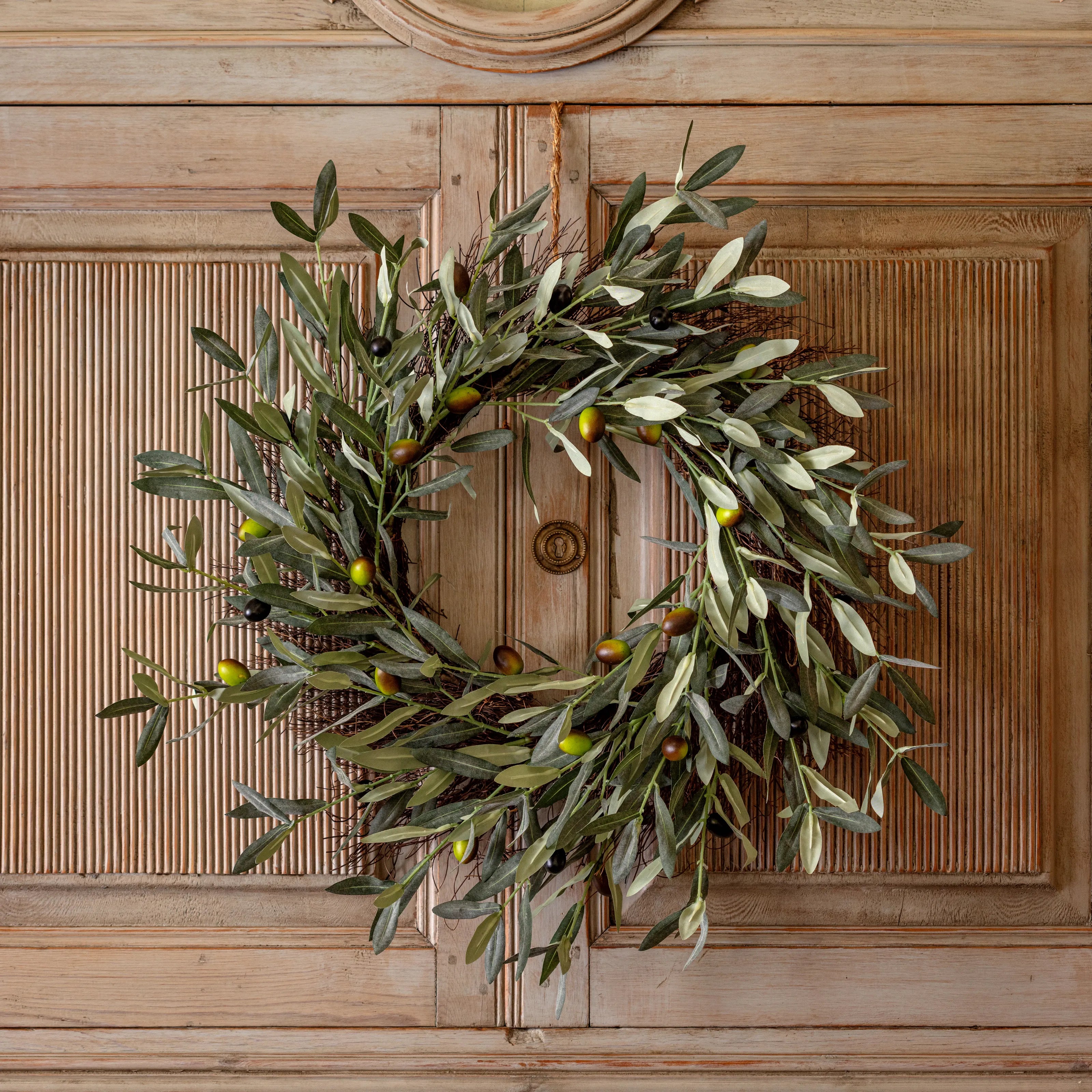 Tuscan Olive Leaf Wreath