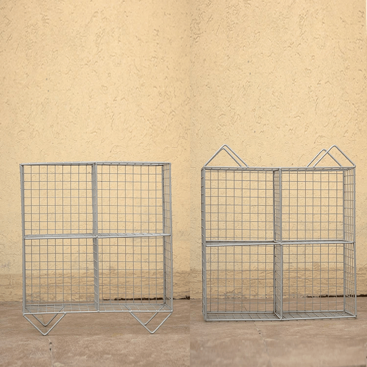 Farmhouse Wire Grid Display Shelf