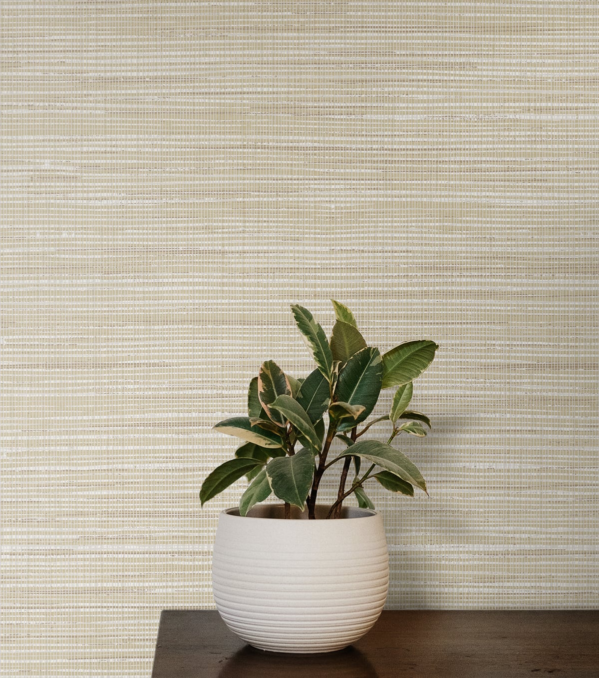 Japandi Style Mei Stringcloth Unpasted Wallpaper