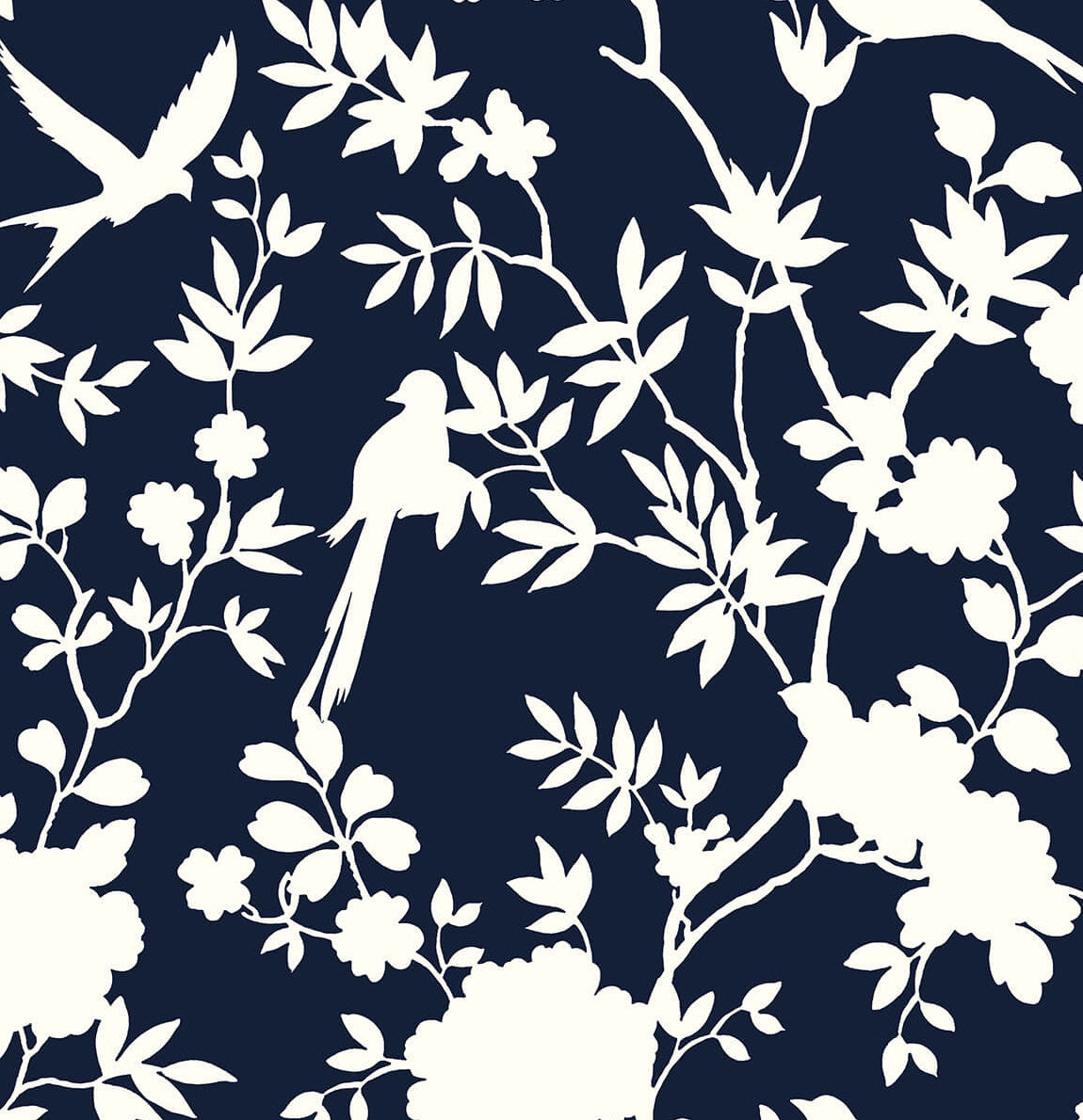 Luxe Haven Mono Toile Peel and Stick Removable Wallpaper