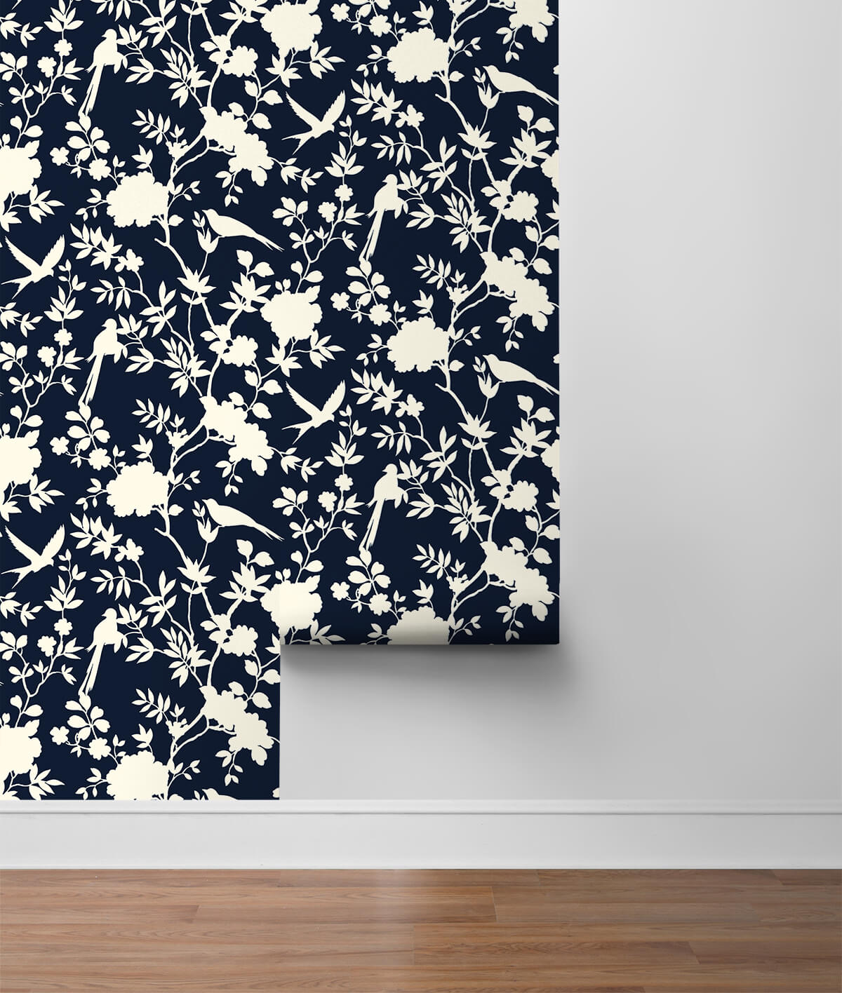 Luxe Haven Mono Toile Peel and Stick Removable Wallpaper