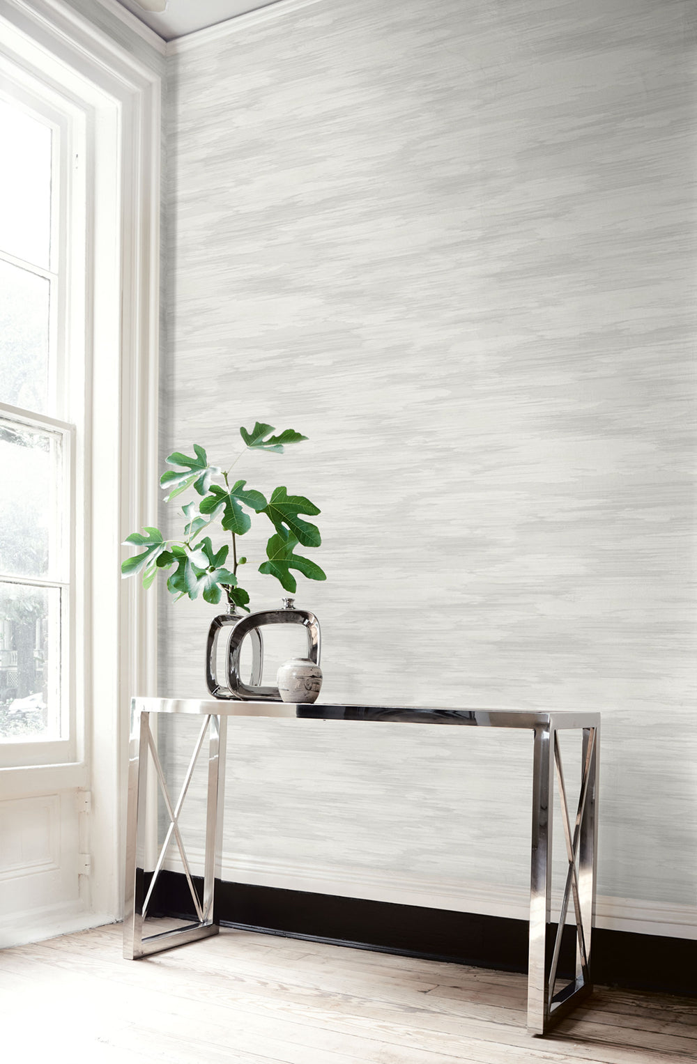 Living with Art Stria Wash Faux Unpasted Wallpaper